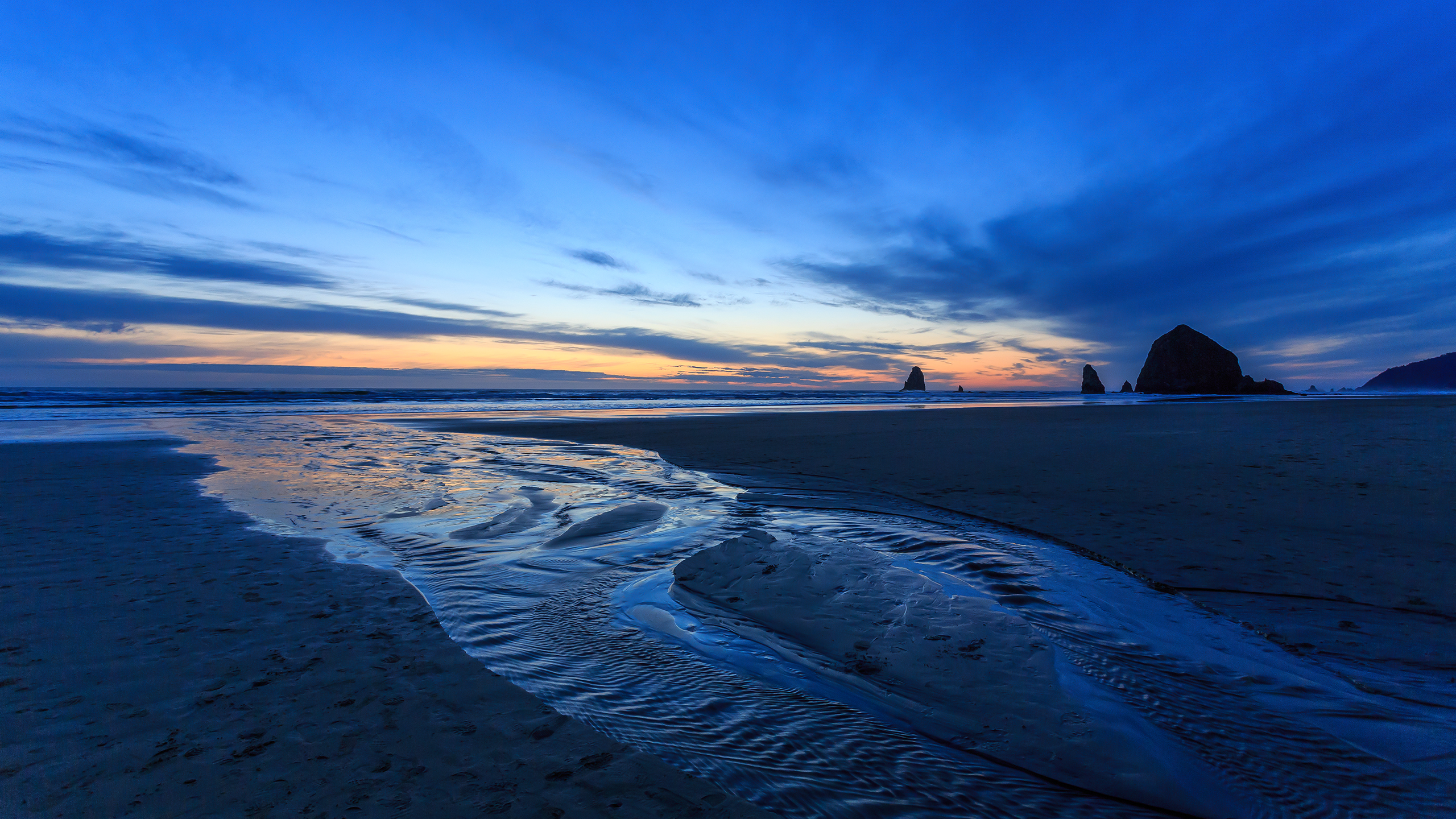 Wallpapers sand pacific northwest sunset on the desktop