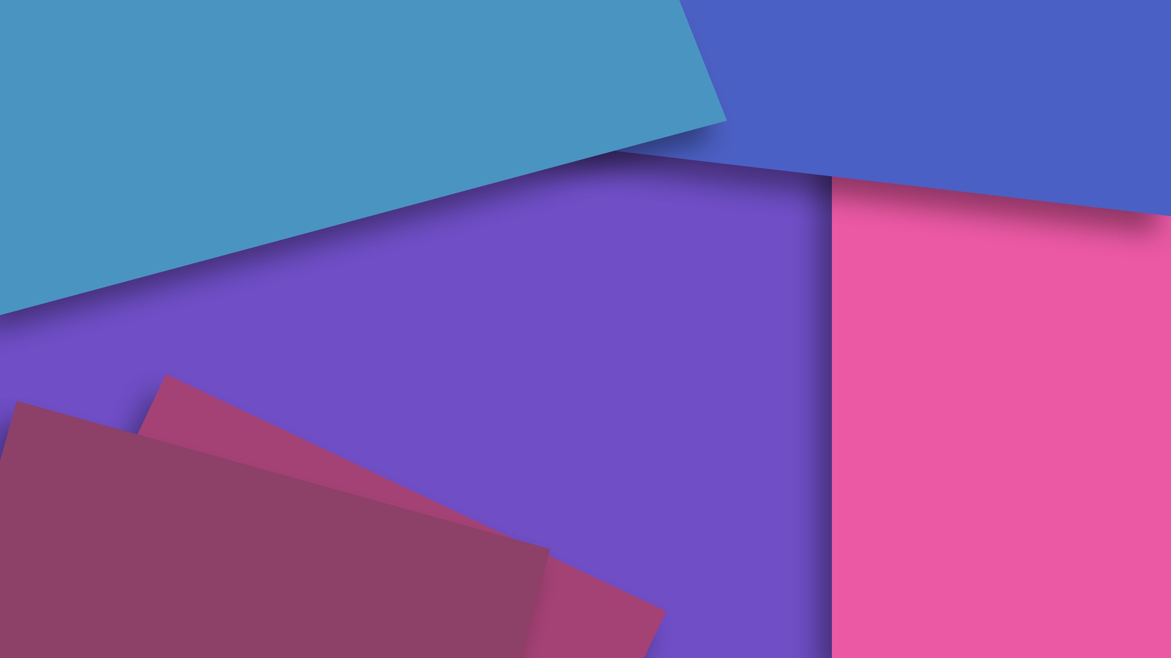 Wallpapers colorful shapes material style on the desktop