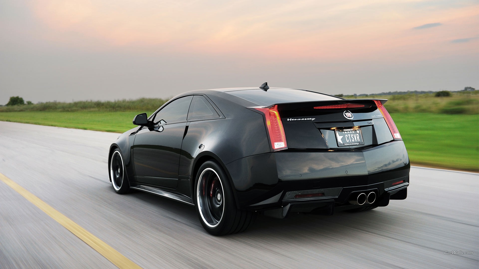 Wallpapers land transport Cadillac CTS V cadillac on the desktop