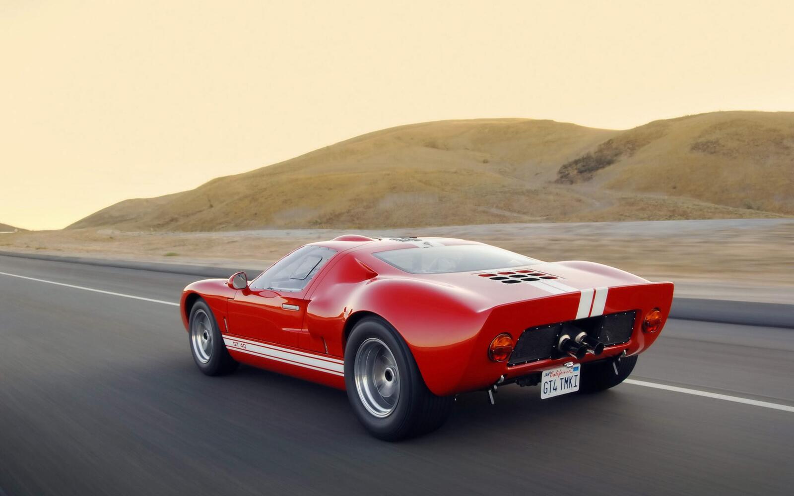 Free photo Ford gt40 sports car