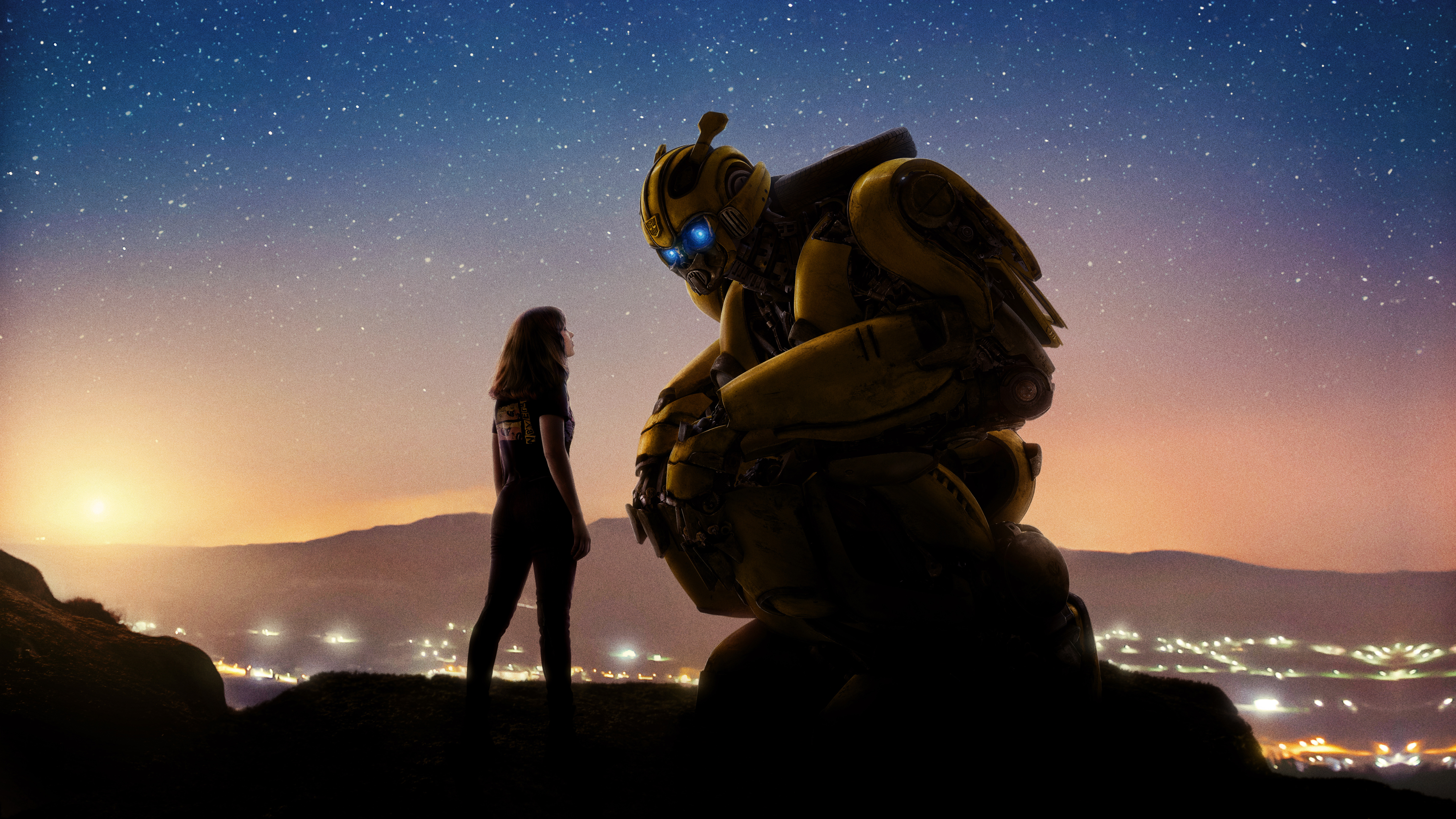 Bumblebee and his girlfriend