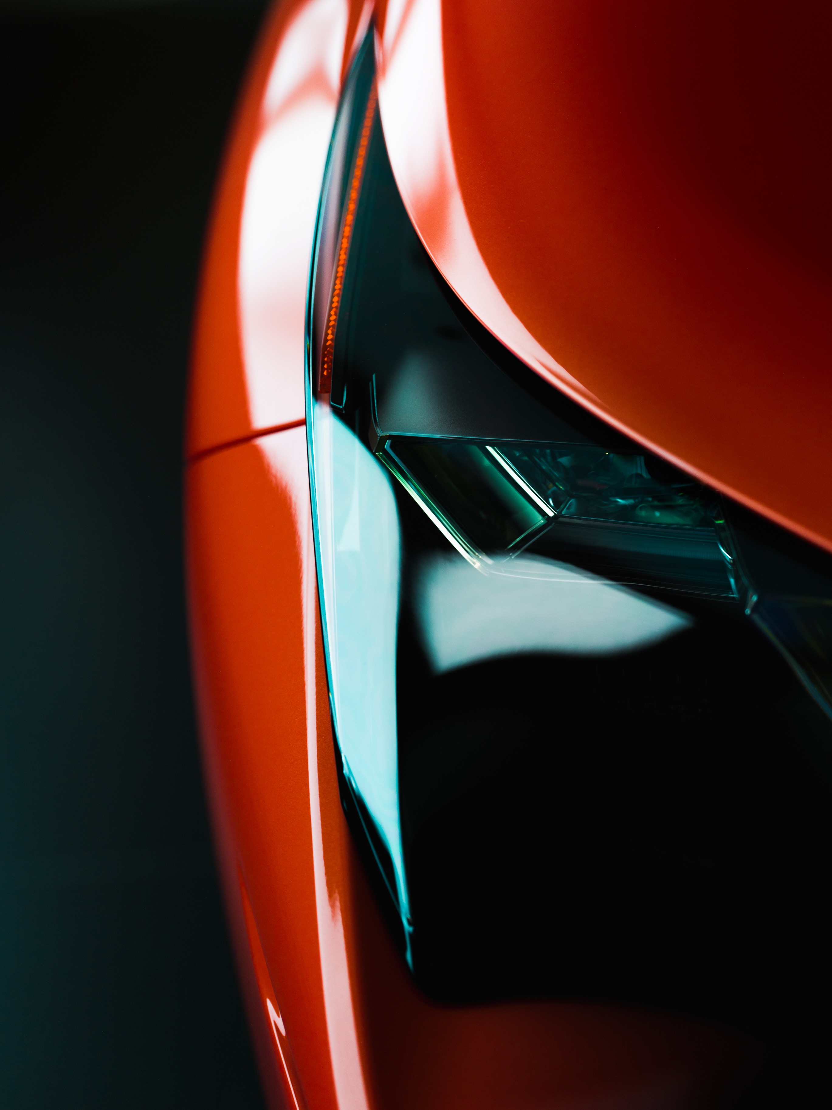 Бесплатное фото Фары Lamborghini