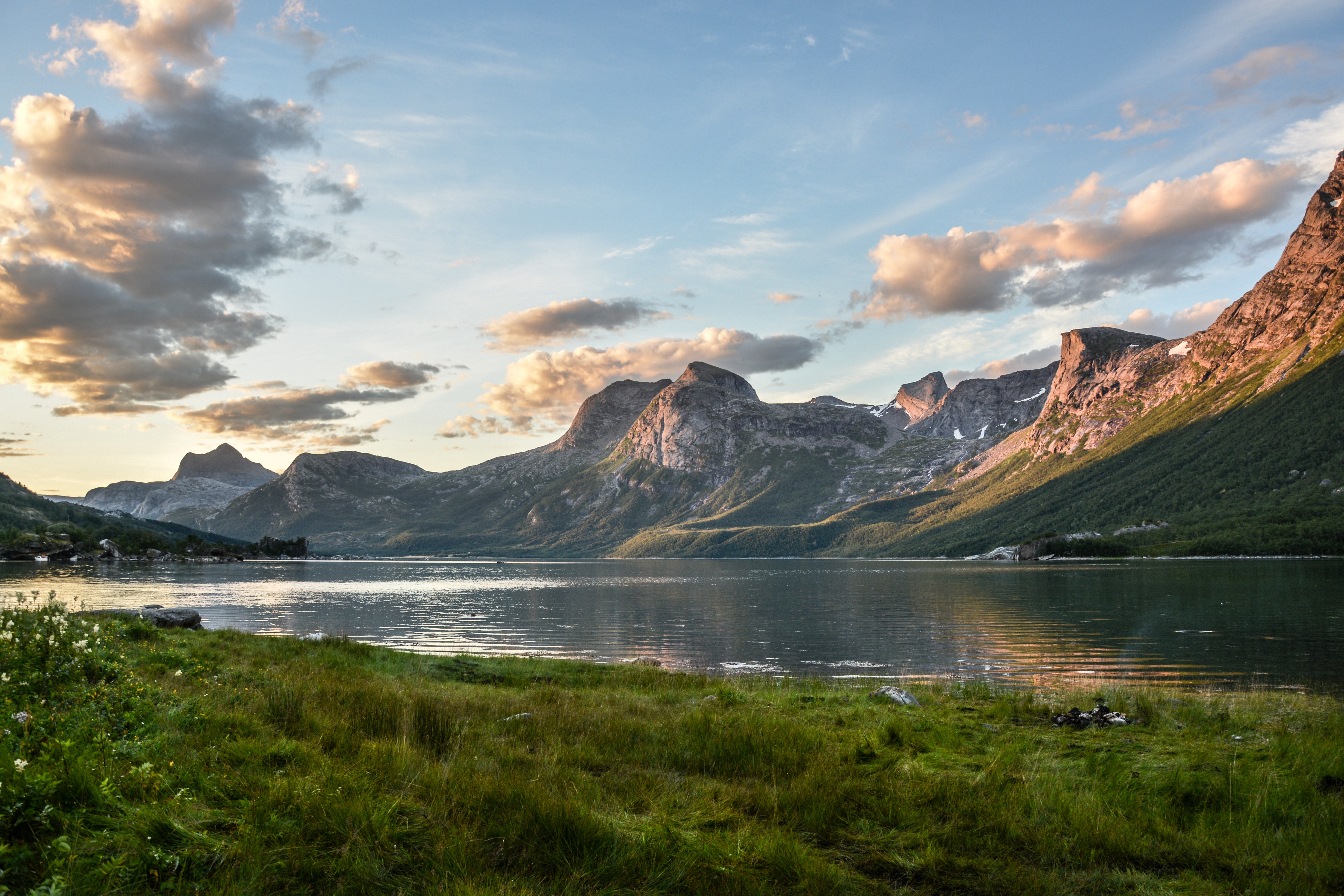Обои Норвегия рассвет путешествия на рабочий стол