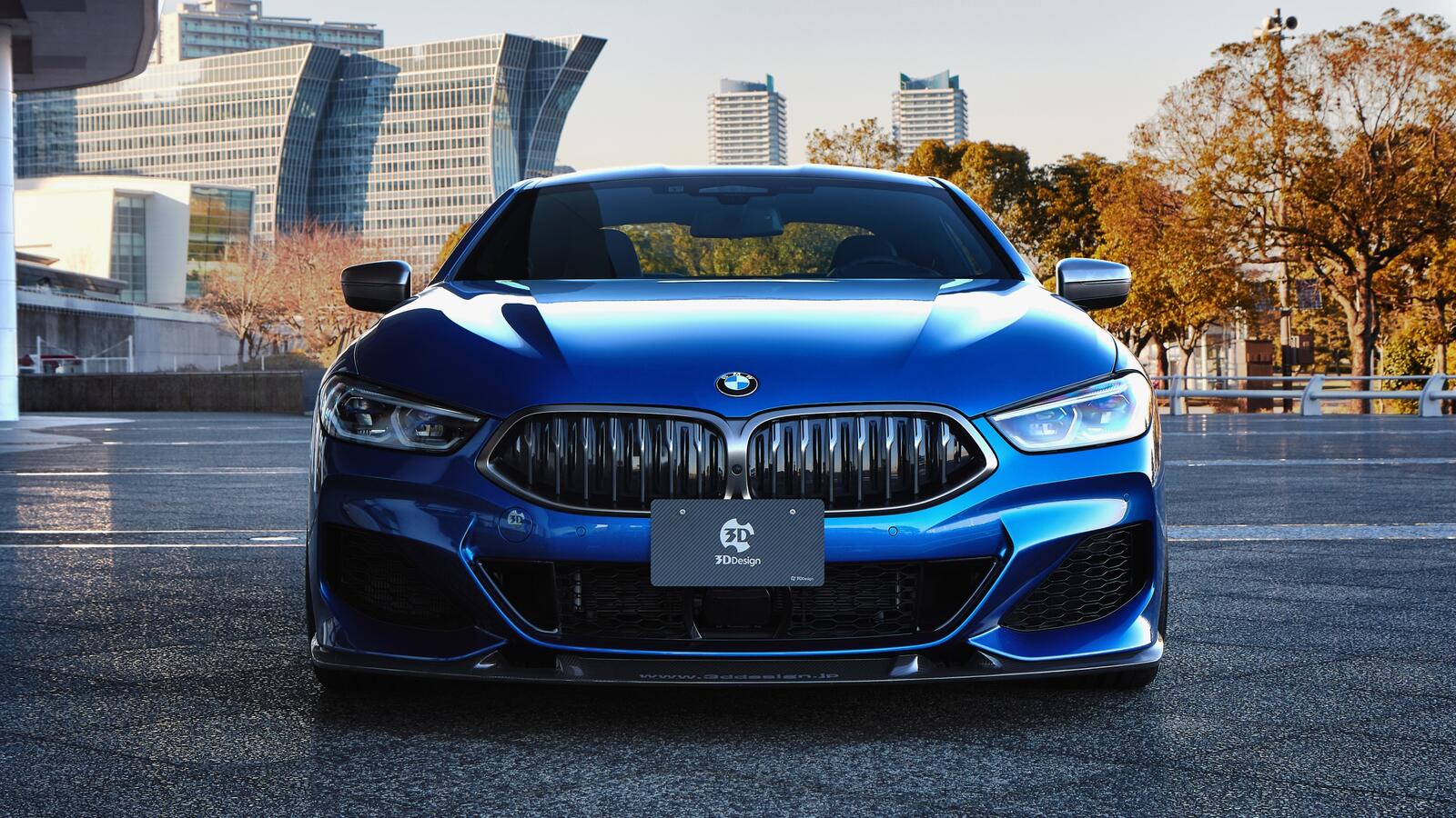 Wallpapers bmw m850i sport cars front view on the desktop