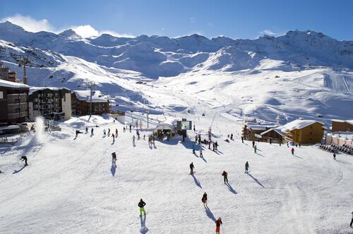 Лыжная база в Швейцарии