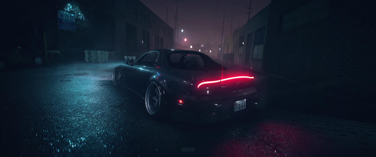 Wallpapers Mazda RX7 Need for Speed machine on the desktop