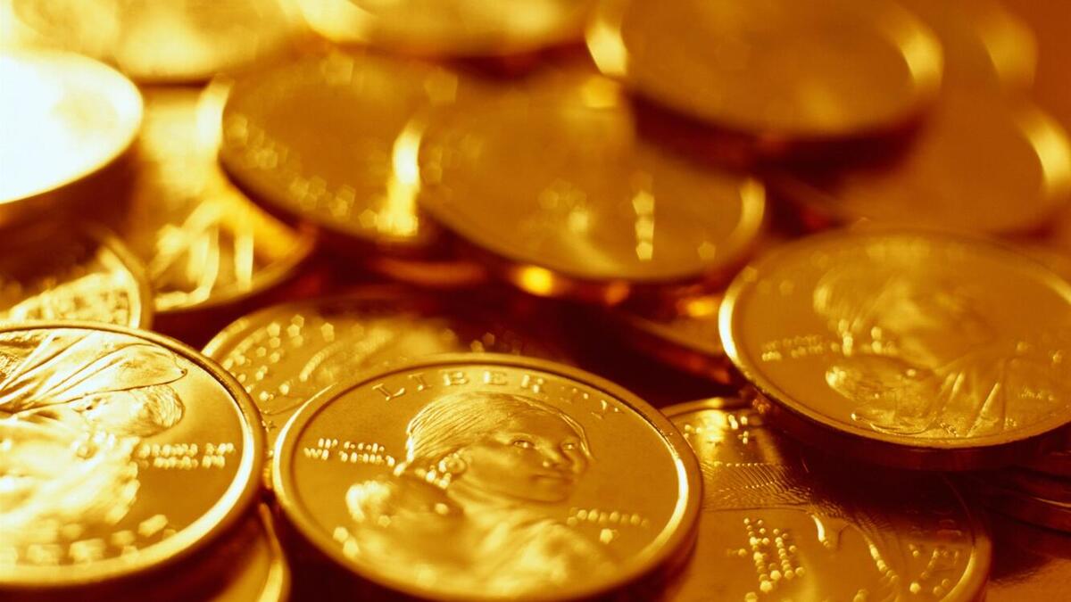Золотые монетки