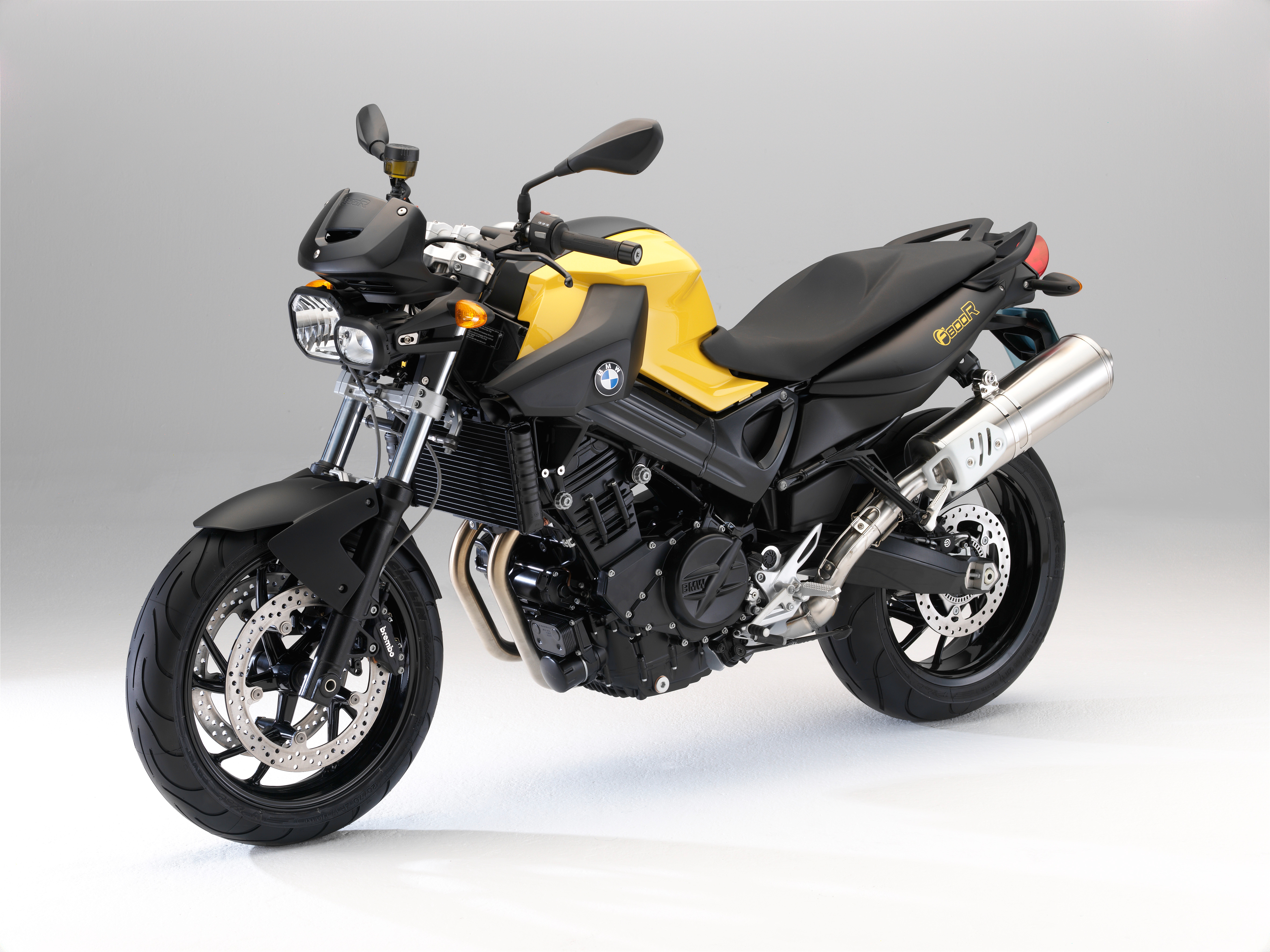 Wallpapers motorcycles BMW motorcycle yellow on the desktop