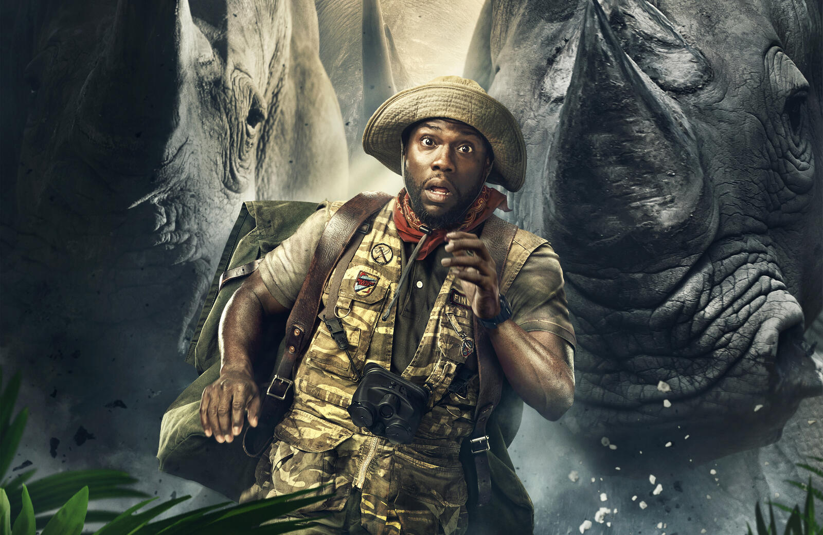 Wallpapers films kevin hart jumanji welcome to the jungle on the desktop