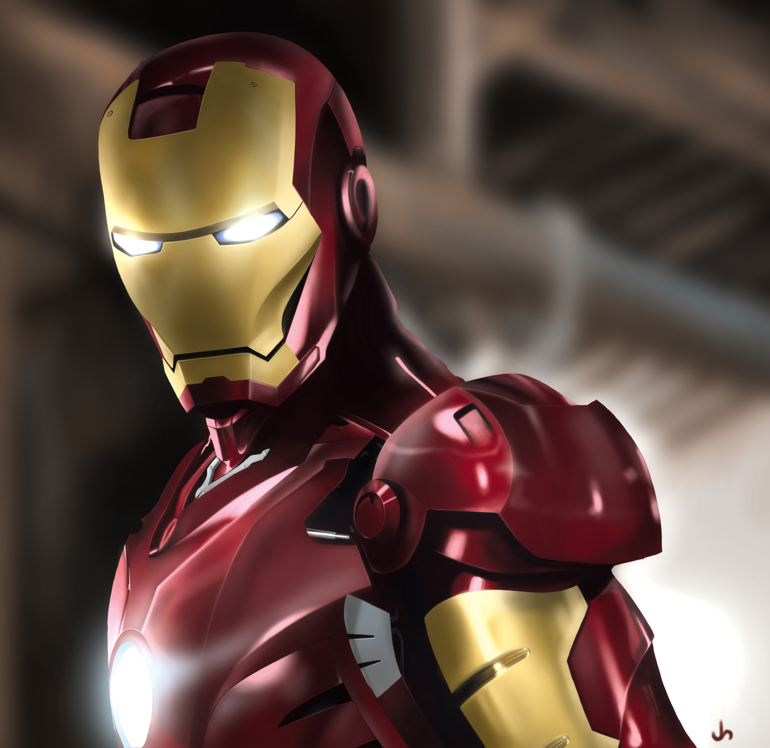 Wallpapers rendering Iron Man deviant art on the desktop