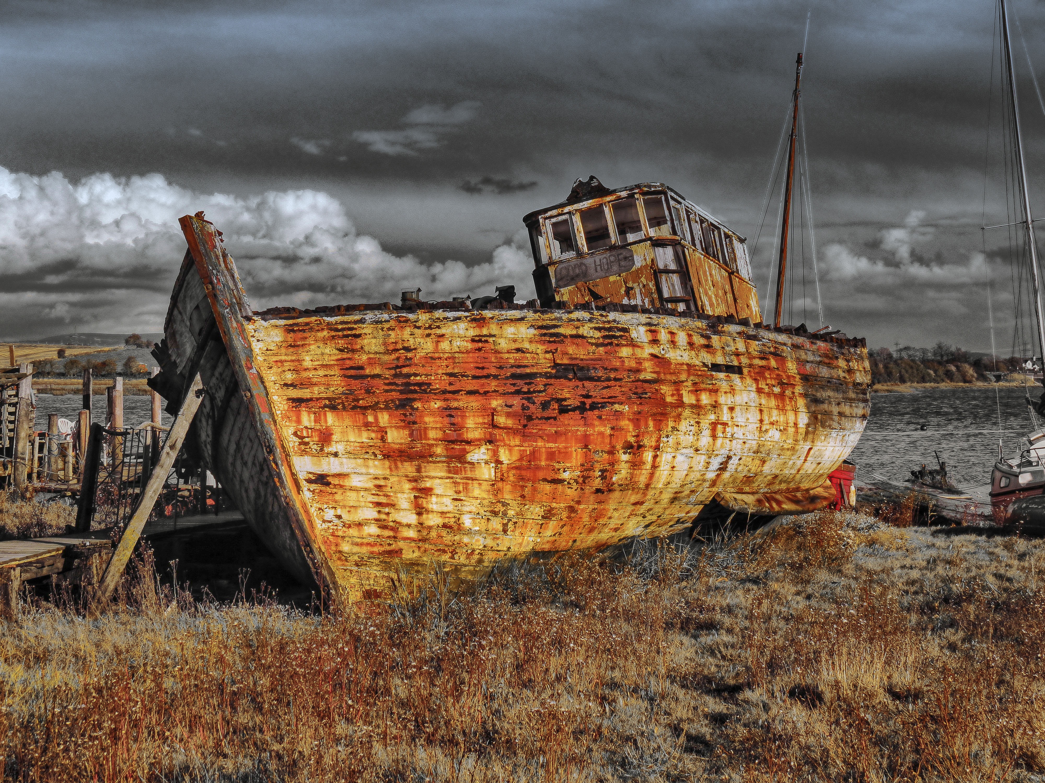 Photo free wreck, sailing ship, rust
