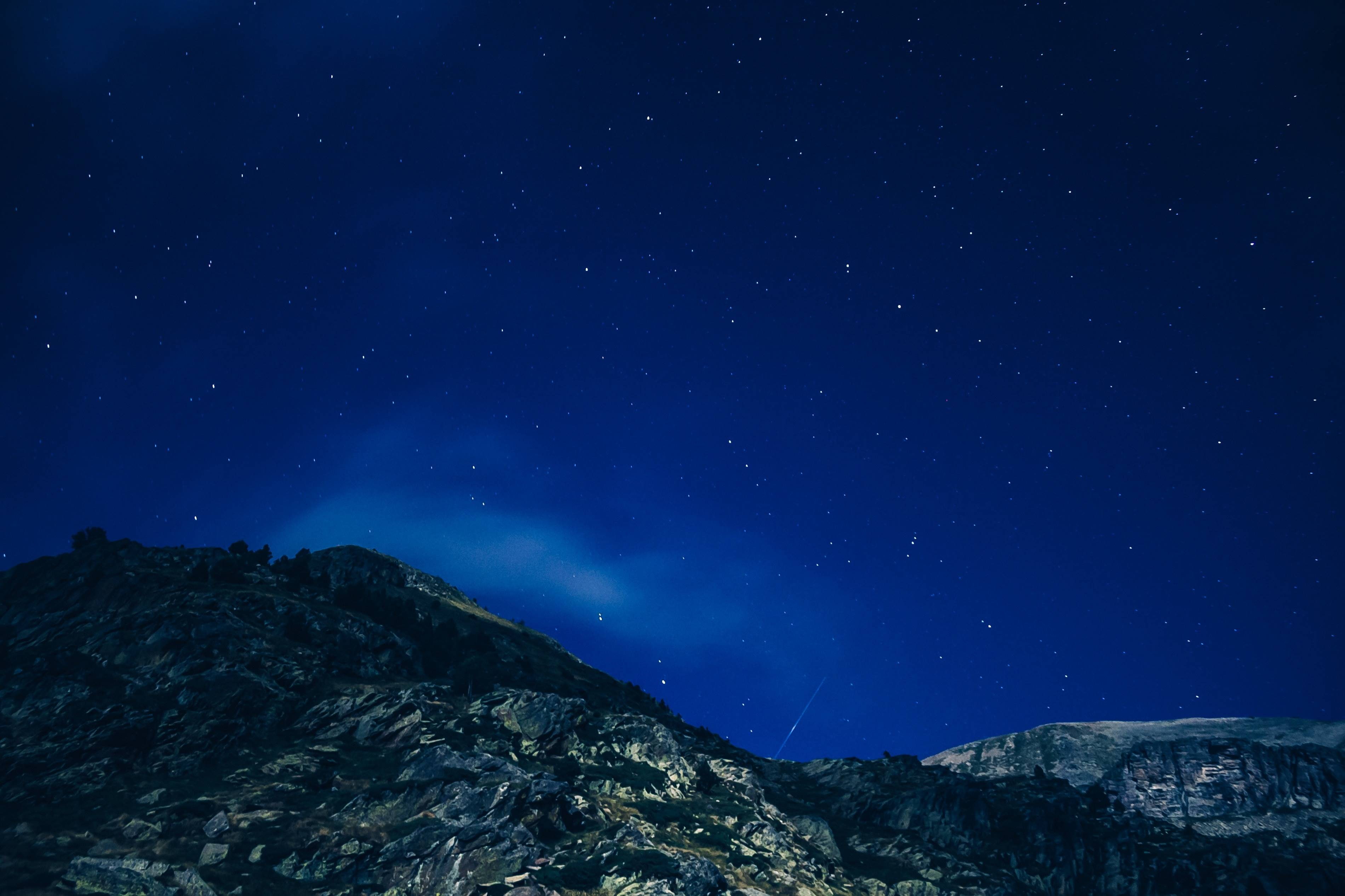 Фото ночное небо атмосфера ночь - бесплатные картинки на Fonwall