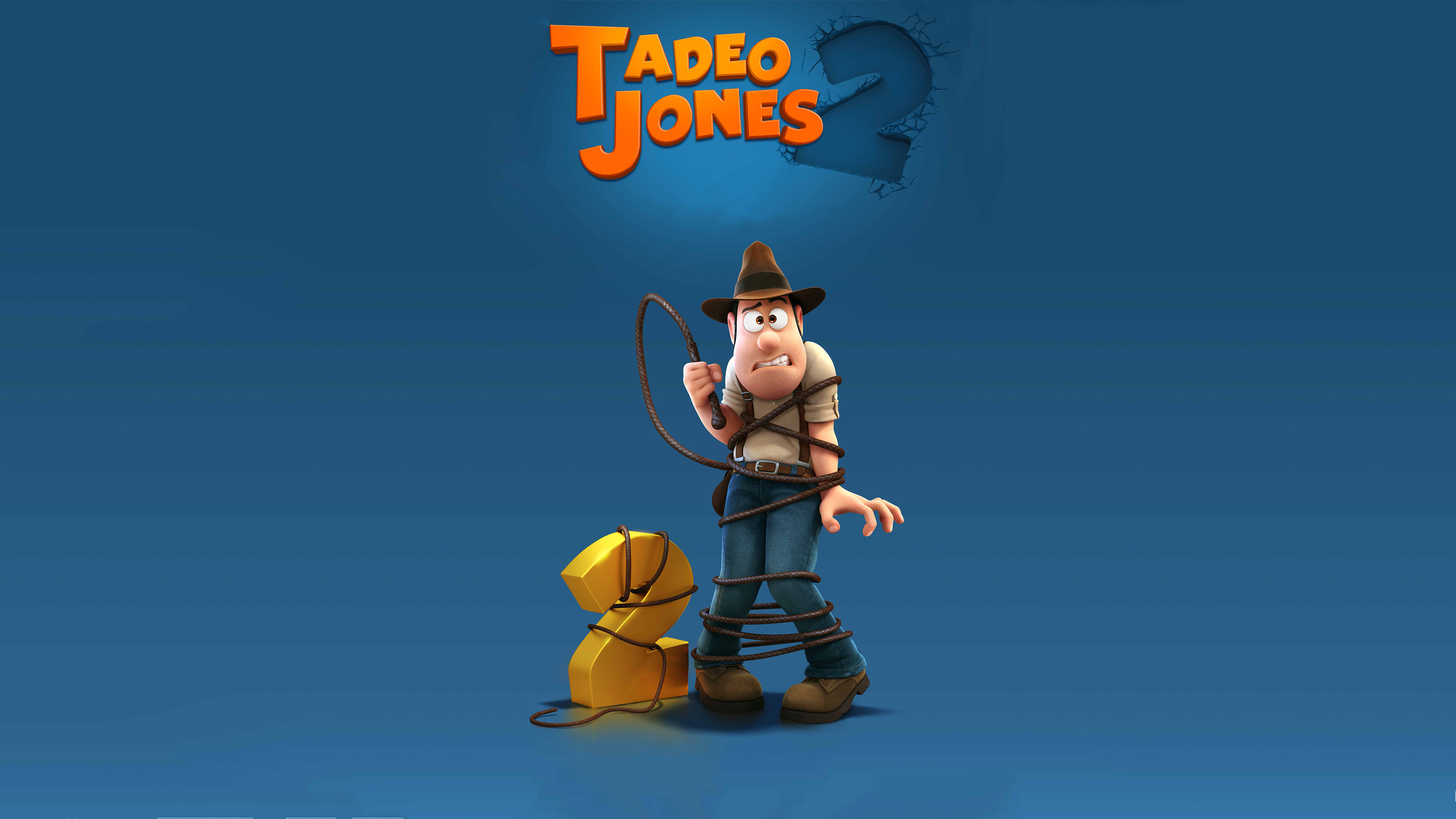 Wallpapers animated movies Tad Jones 2 games on the desktop