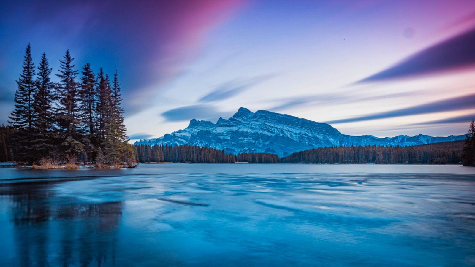 Wallpapers canada banff national park scenery on the desktop