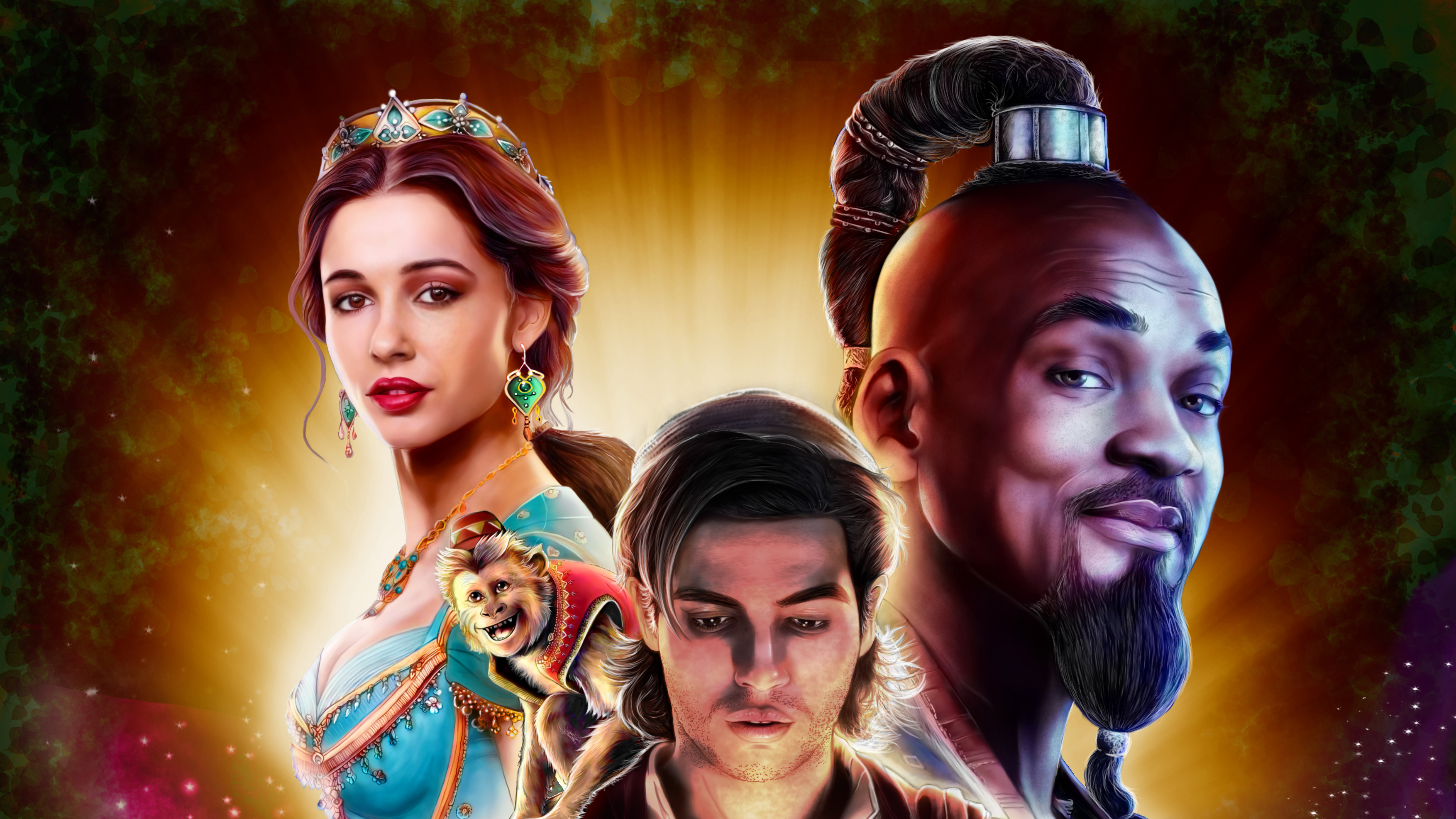 Wallpapers aladdin movies 2019 Movies on the desktop