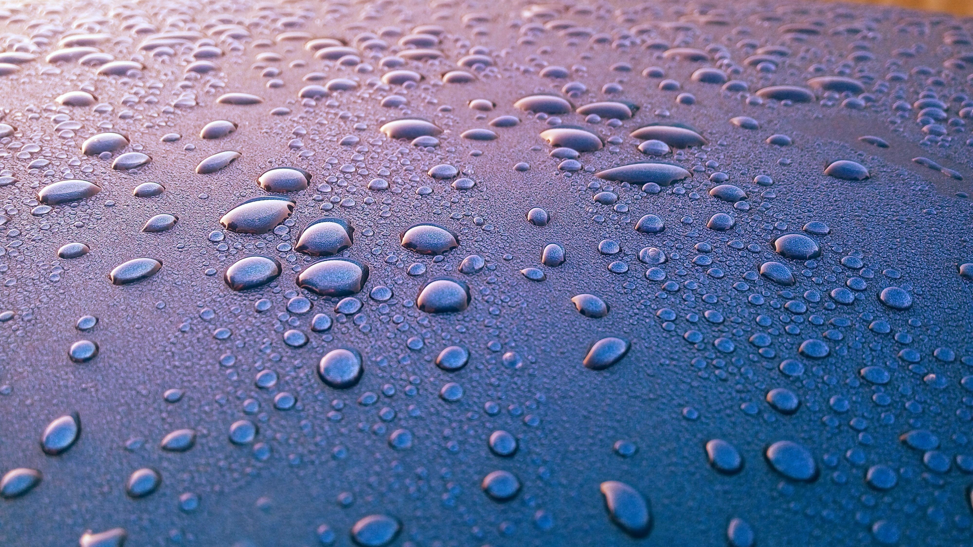 Wallpapers blestyashie drops of water surface on the desktop
