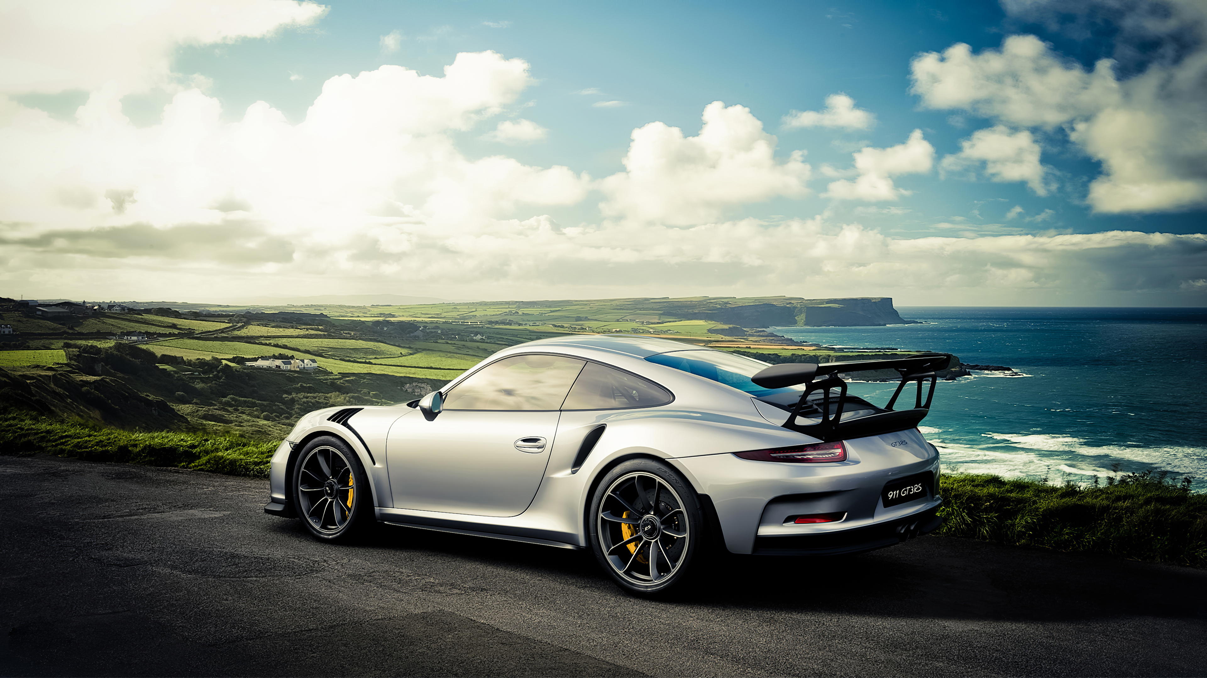 Wallpapers cars 2019 cars Porsche 911 Gt3 R on the desktop