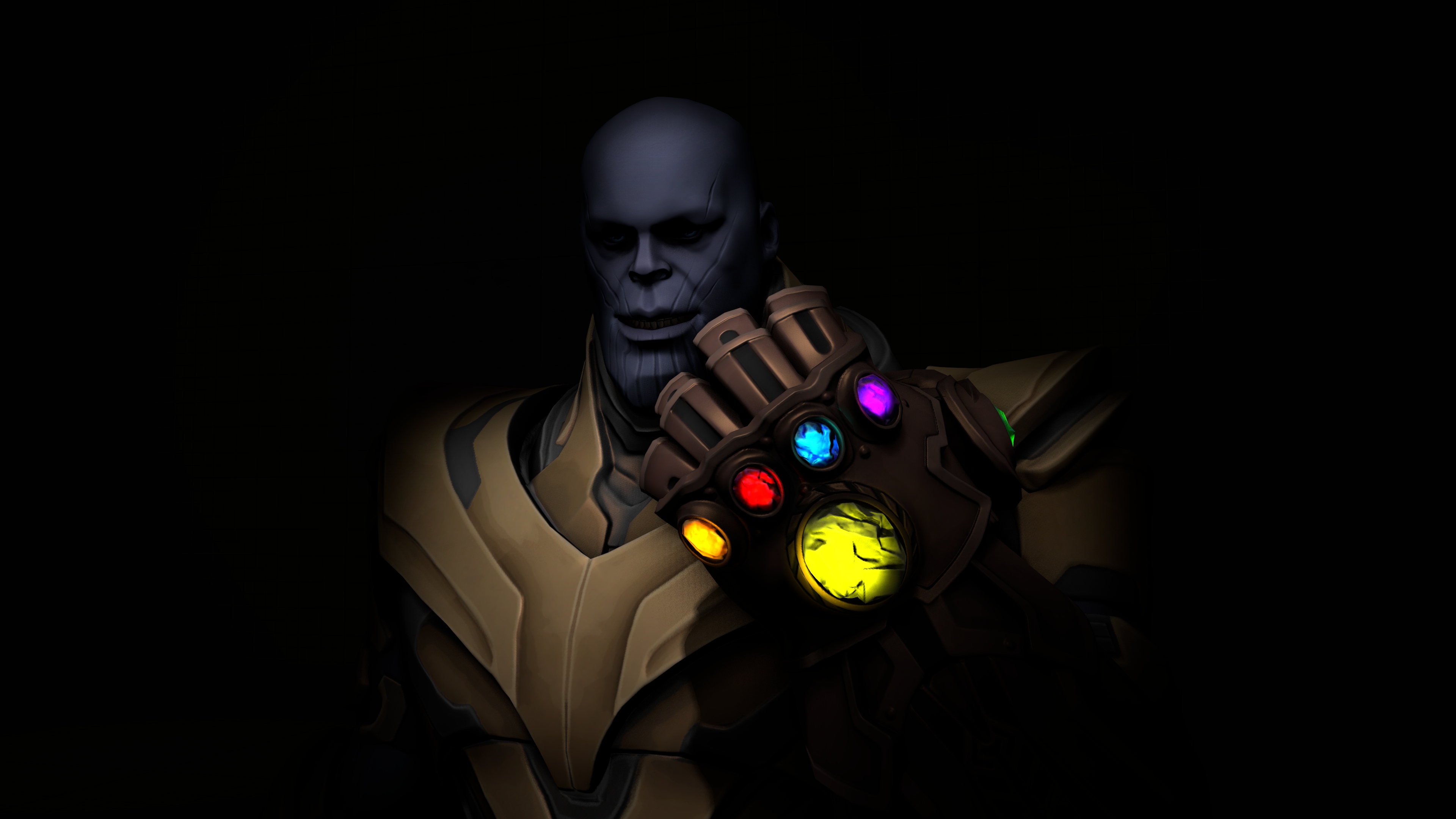 Wallpapers thanos Fortnite games on the desktop