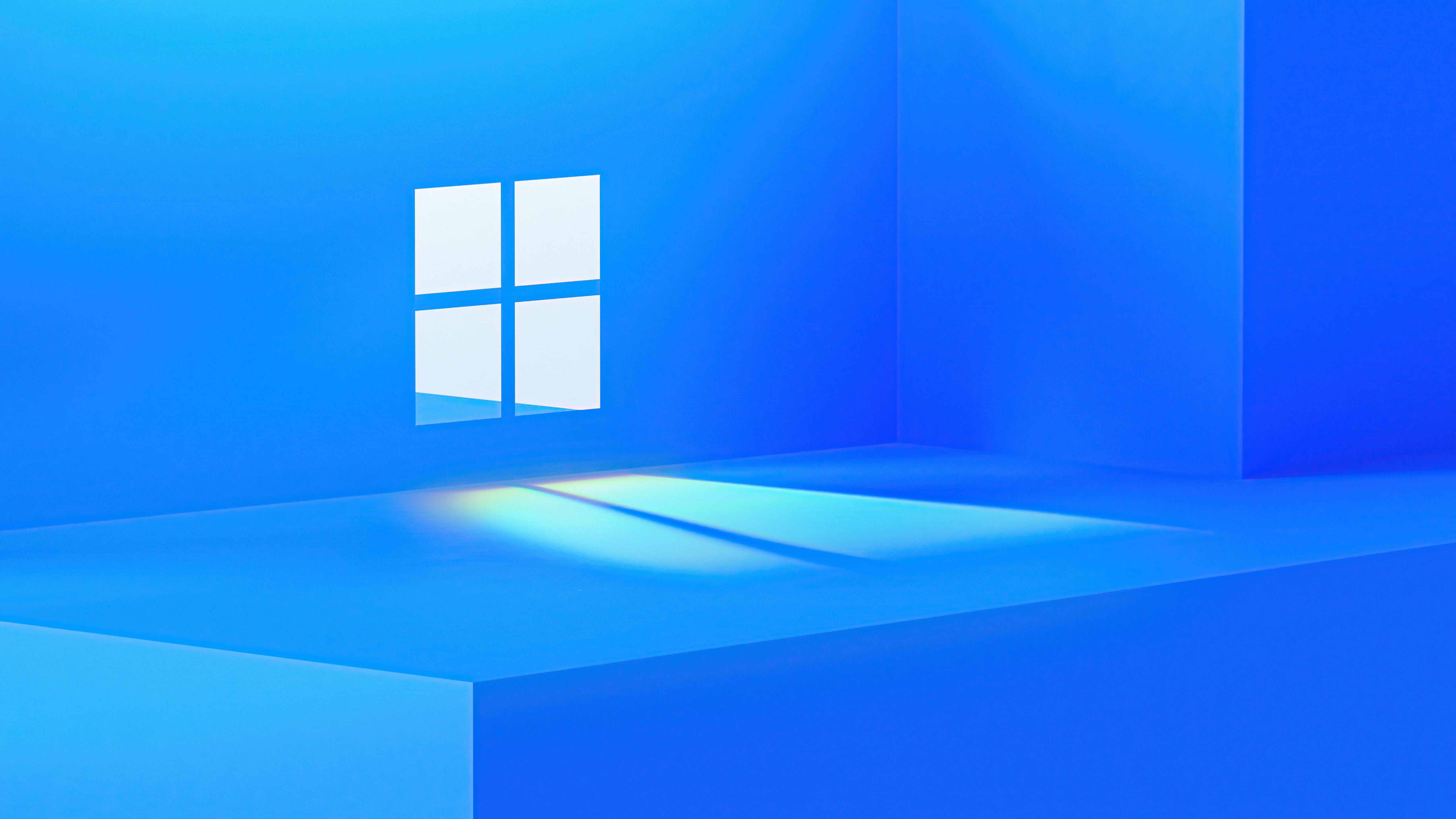 Фото бесплатно windows 11, голубой фон, заставка