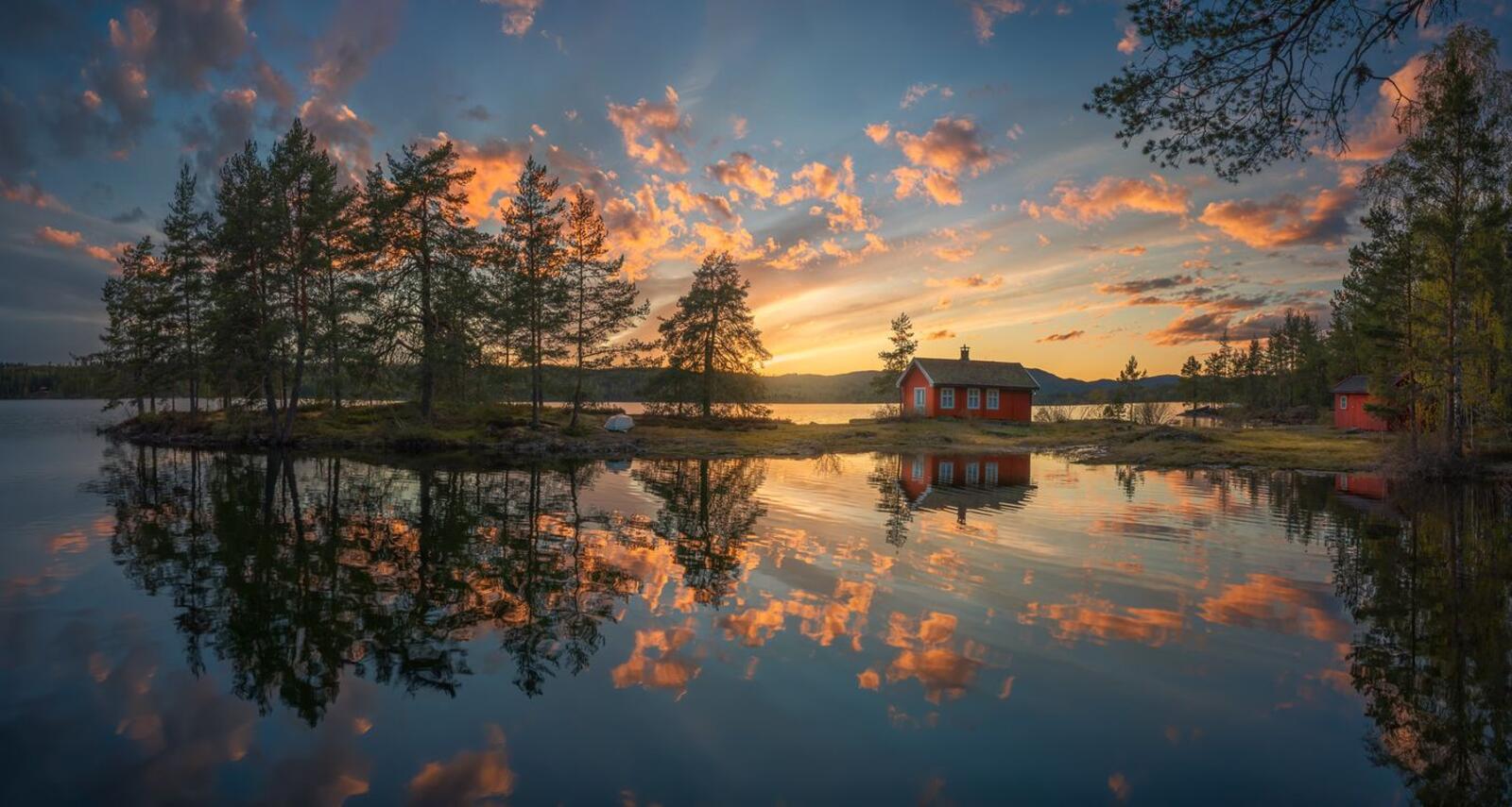 Обои небо пейзажи Норвегия на рабочий стол