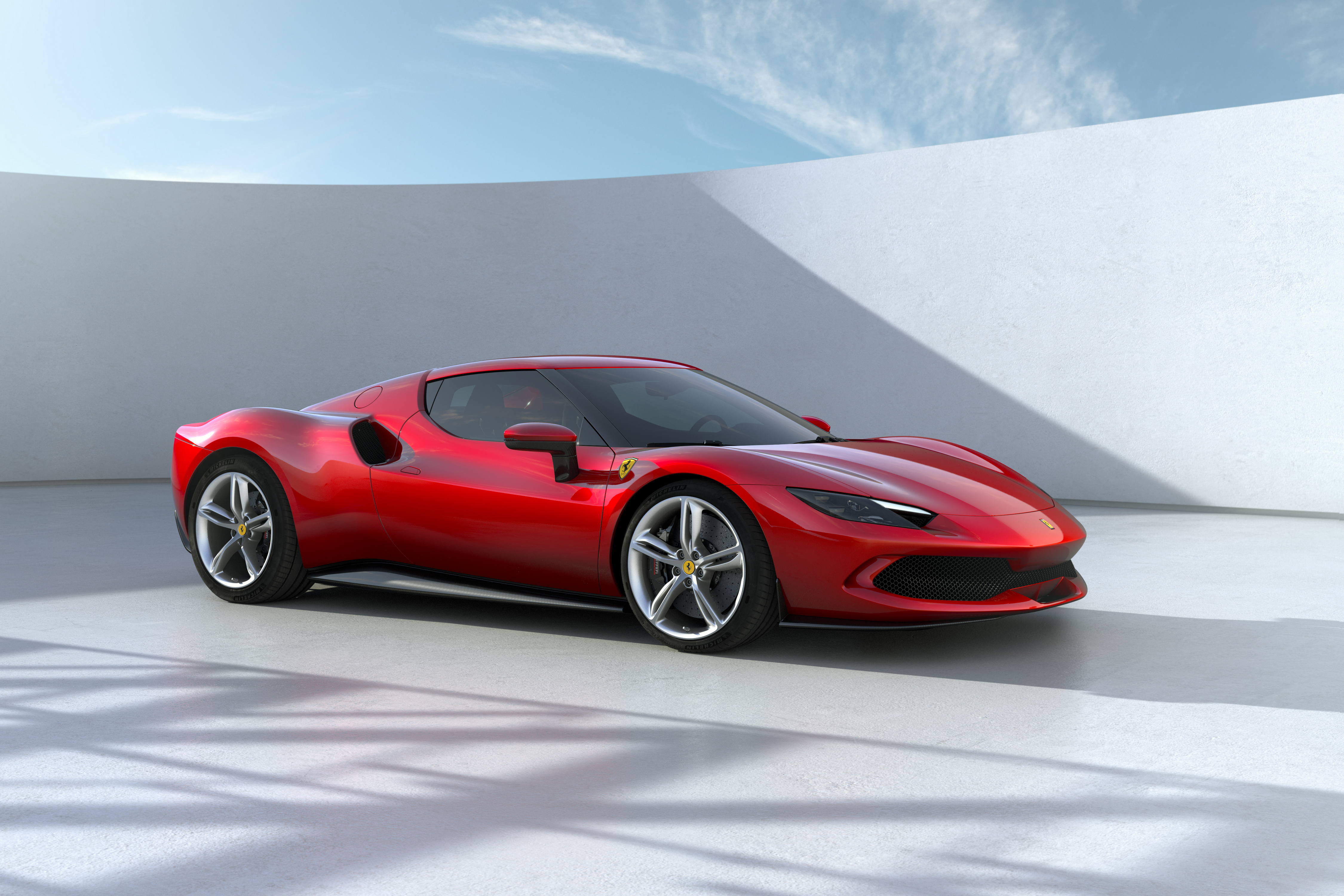 Фото бесплатно автомобиль, Ferrari, красный