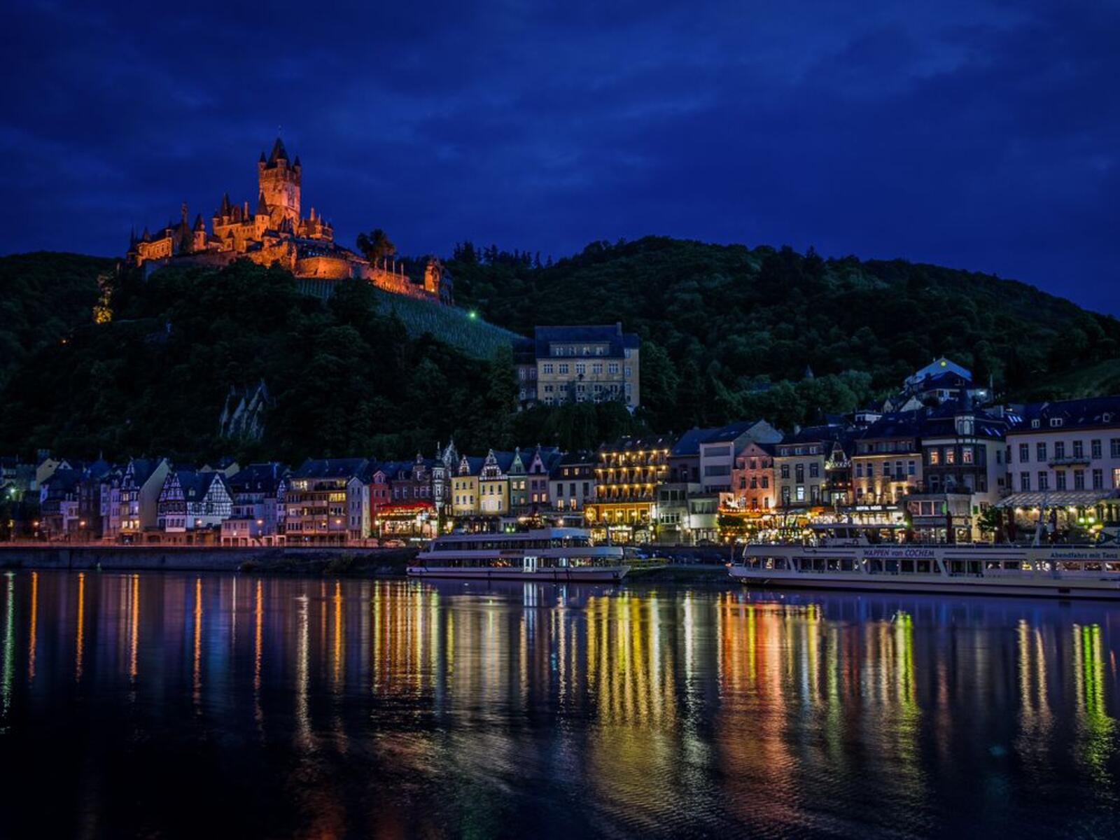 Wallpapers Cochem Moselle river Germany on the desktop