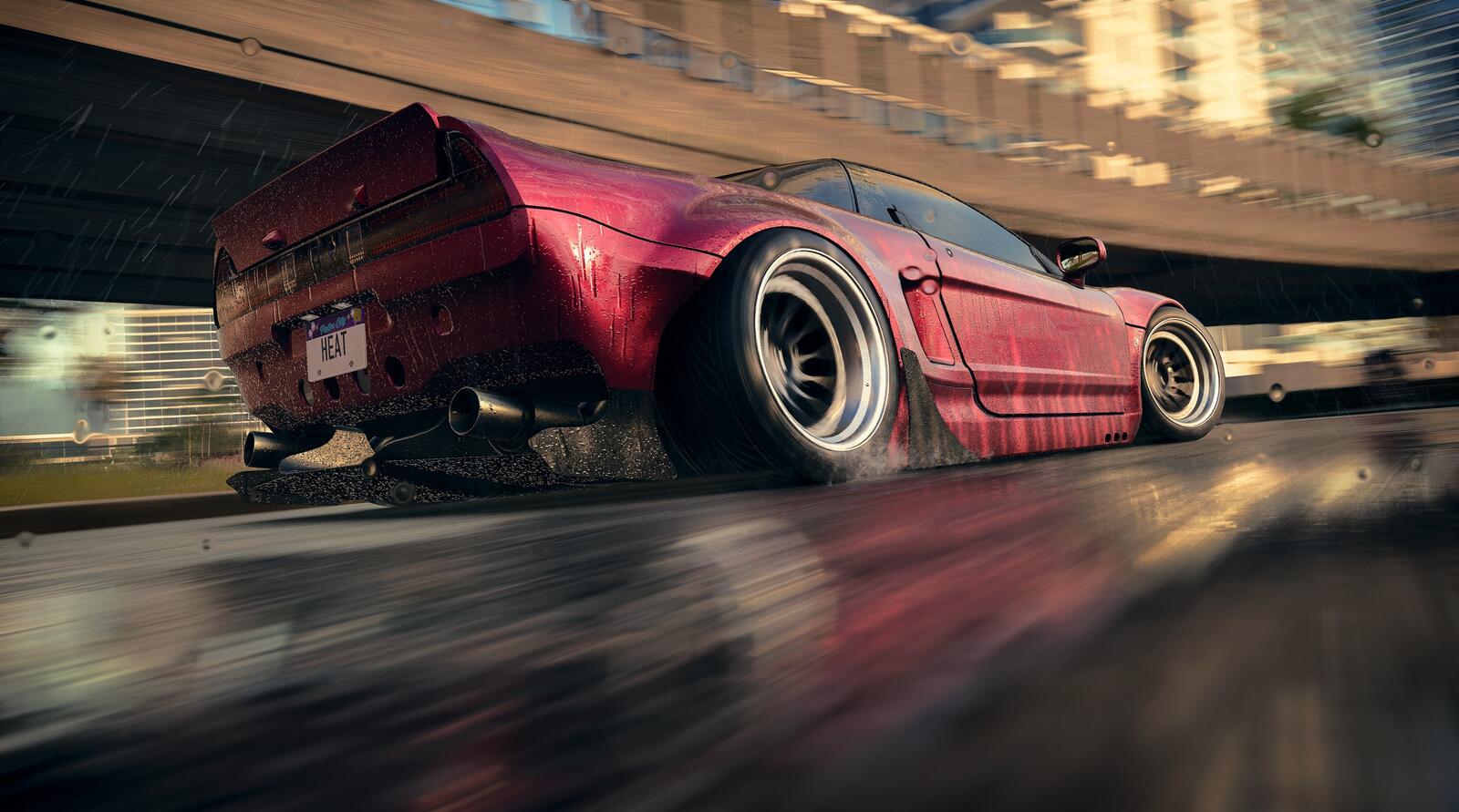 Wallpapers Need for Speed Need For Speed Heat rain on the desktop
