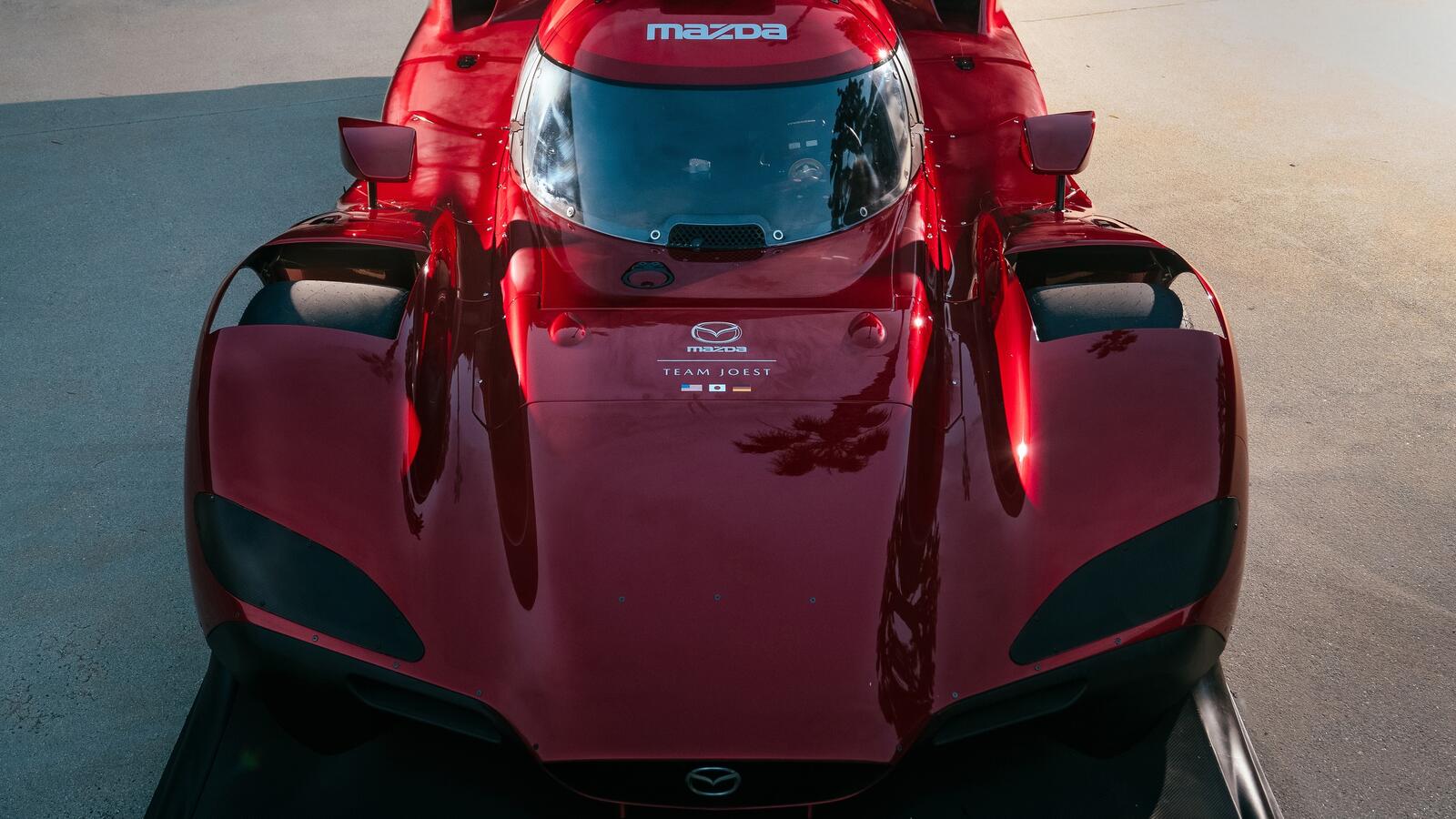 Wallpapers racing cars red front view on the desktop