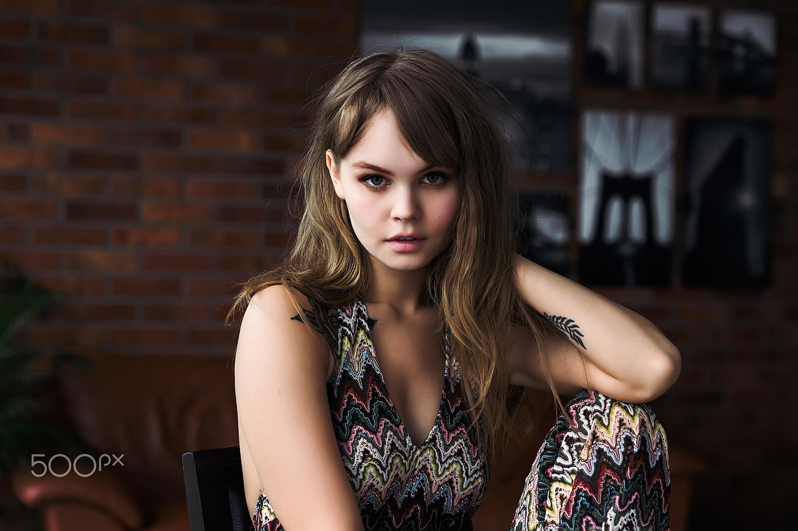 Wallpapers Anastasia Scheglova model portrait on the desktop