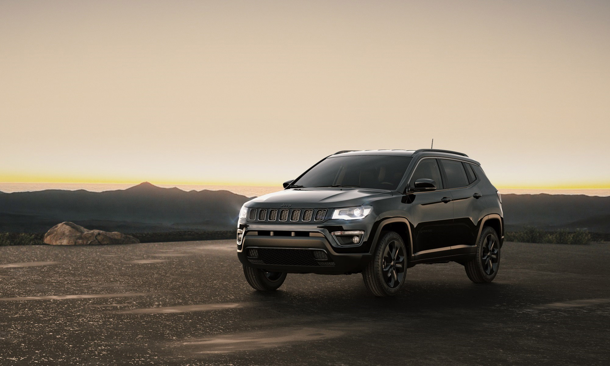 Wallpapers 2017 cars jeep compass cars on the desktop