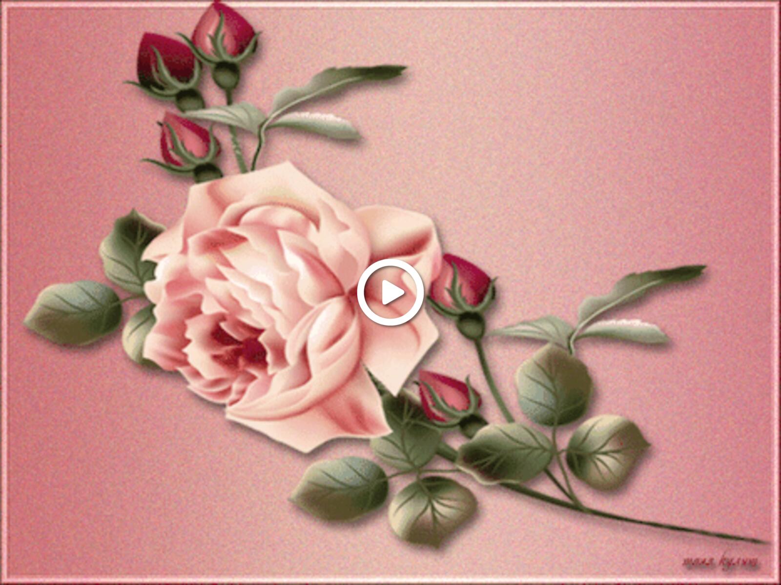 Открытка на тему роза добрый день открытка бесплатно