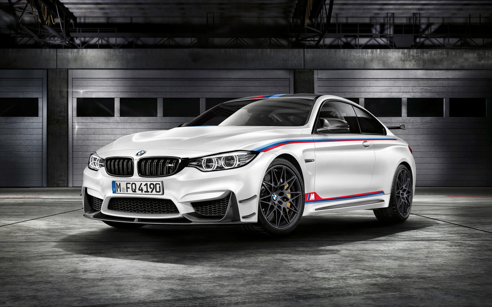 Wallpapers wallpaper bmw m4 white car front view on the desktop