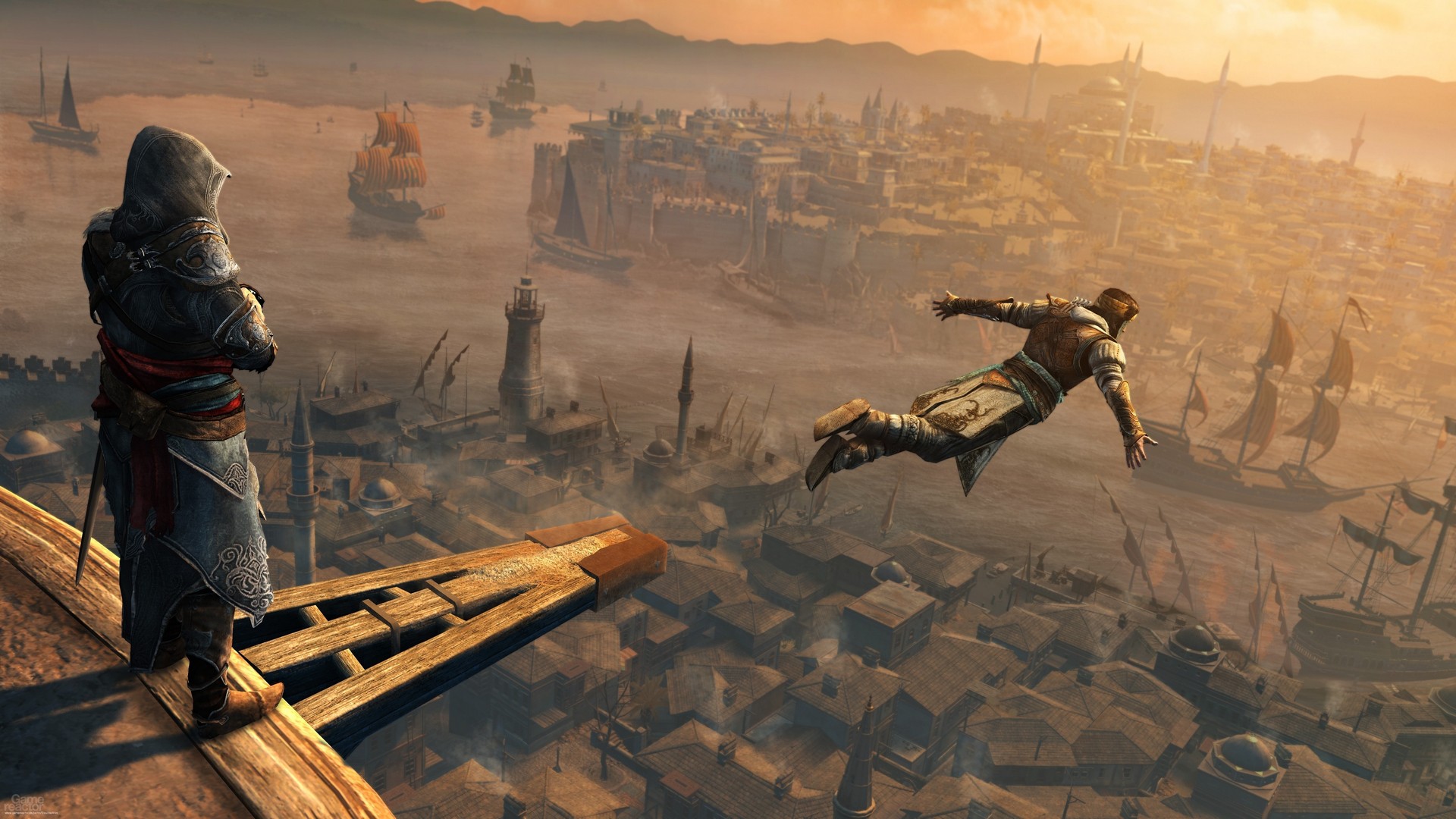 Wallpapers video games leap assassins creed on the desktop