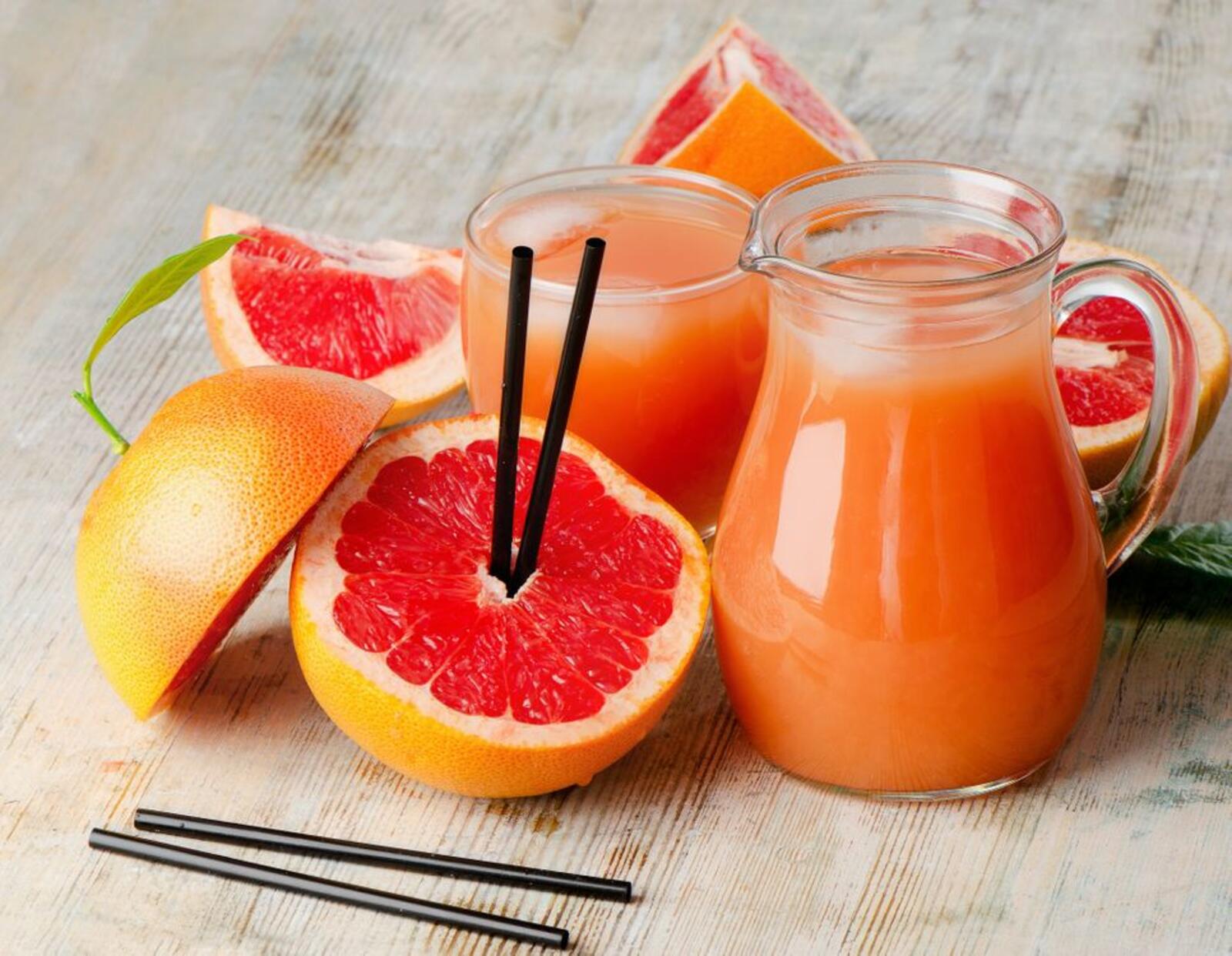 Обои грейпфрут сок фрукты на рабочий стол