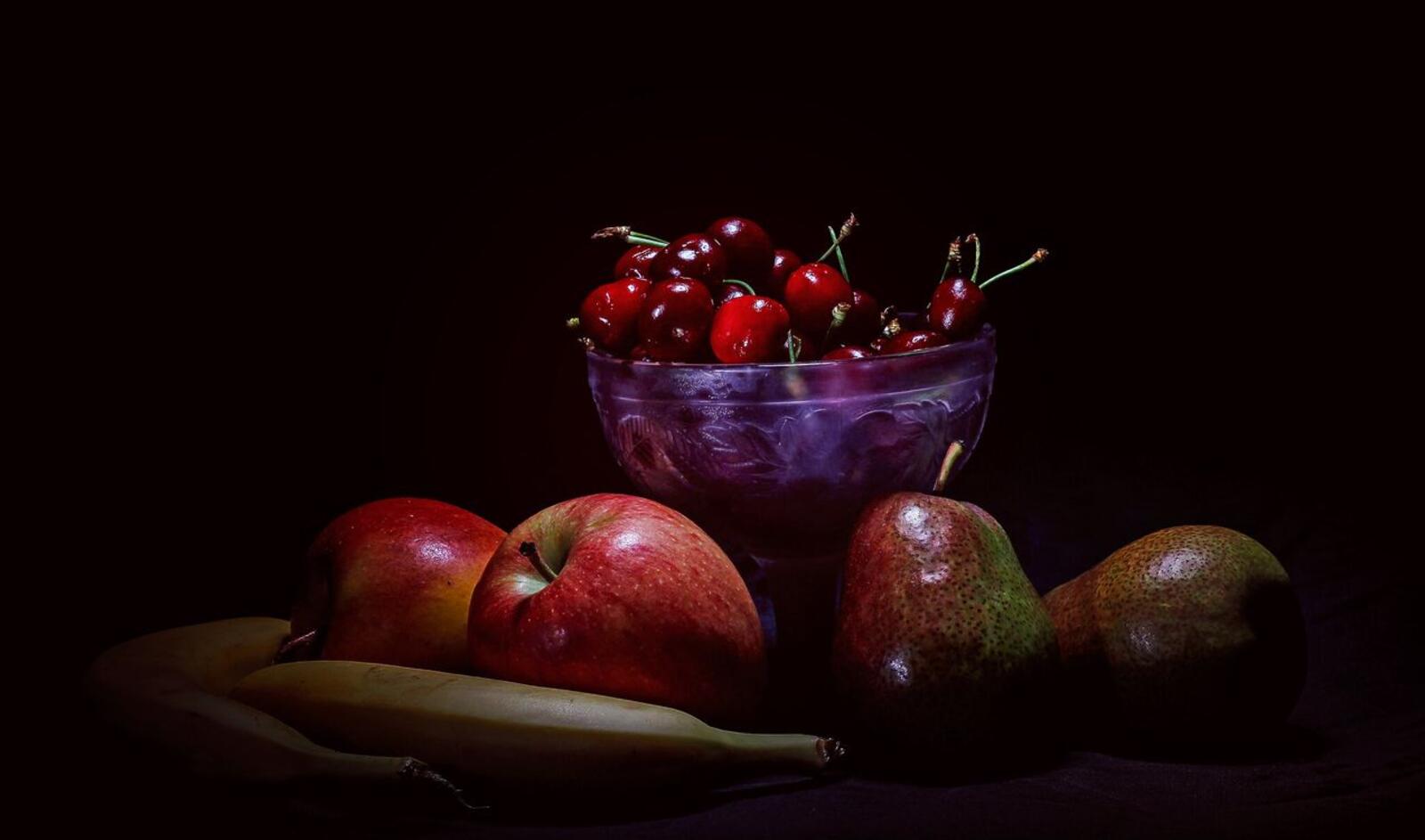Обои натюрморт фрукты витамины на рабочий стол