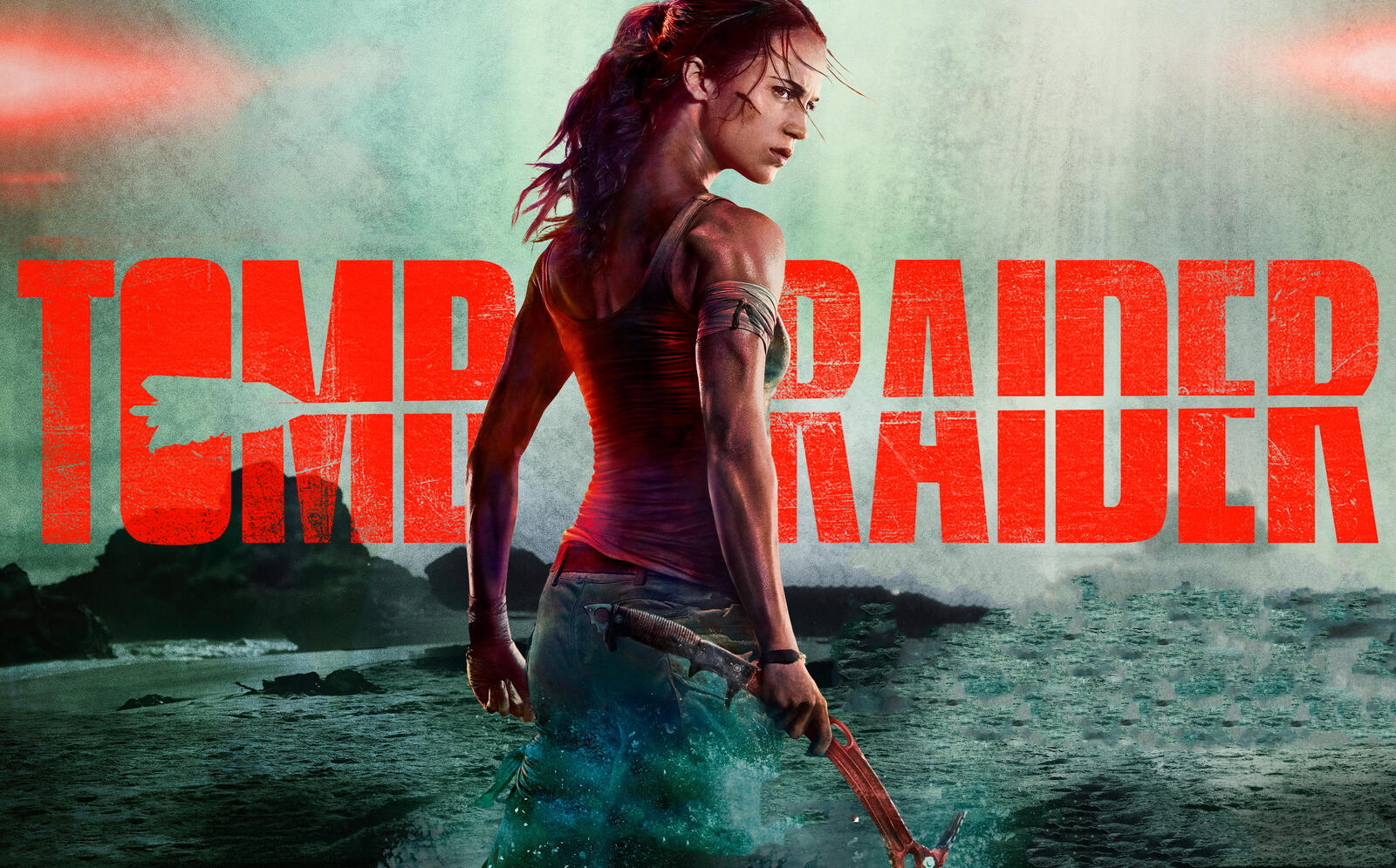 Wallpapers Lara Croft 2018 movies Tomb Raider Movie on the desktop