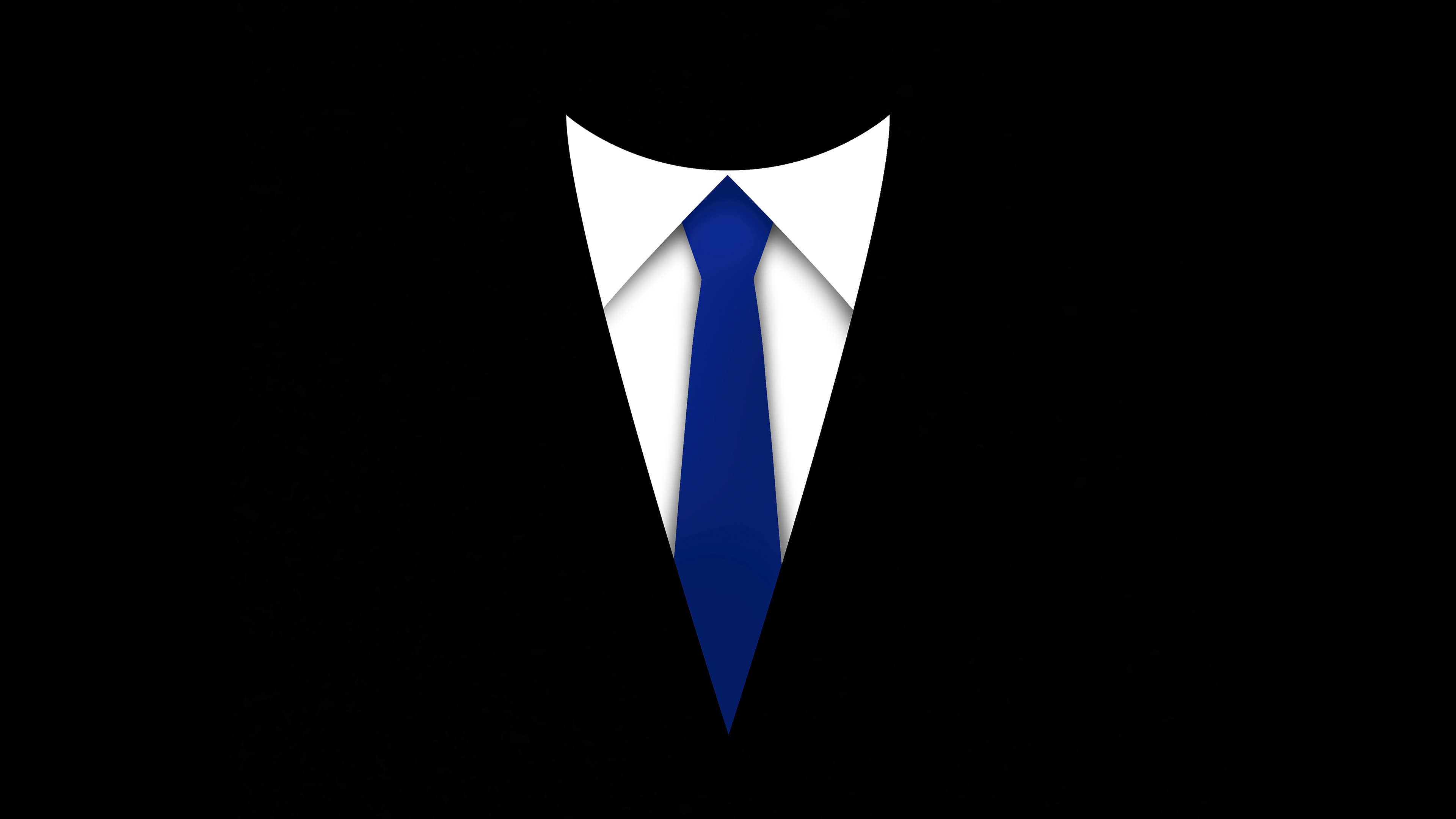 Обои галстук синий рубашка на рабочий стол