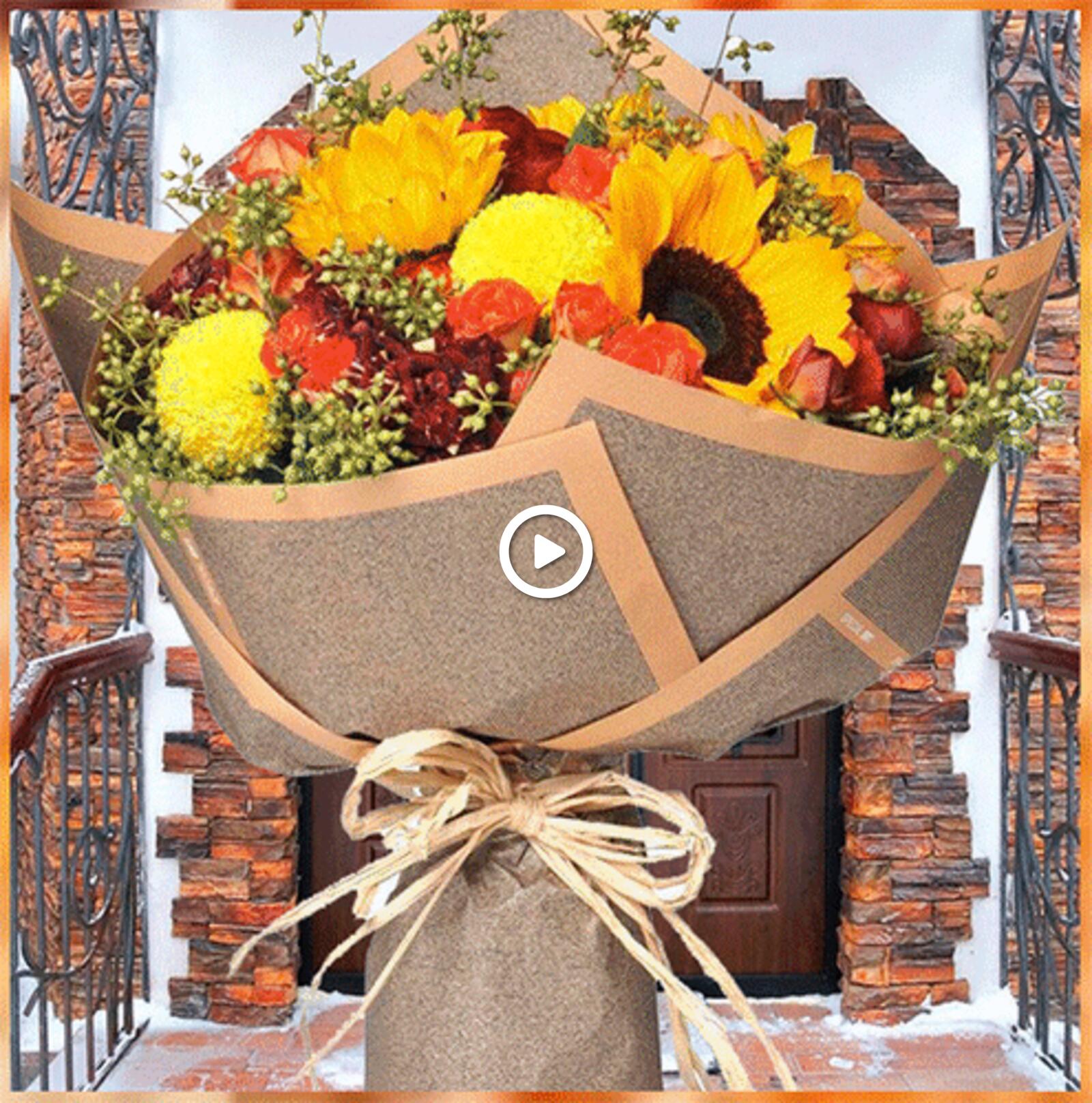 Открытка на тему букет цветов входная дверь открытки полевые цветы с добрым утром хорошего дня бесплатно