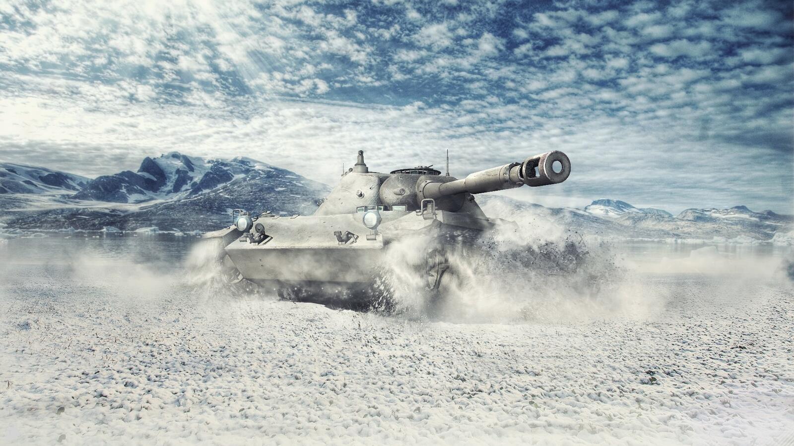 Обои обои world of tanks снег spahpanzer ru на рабочий стол
