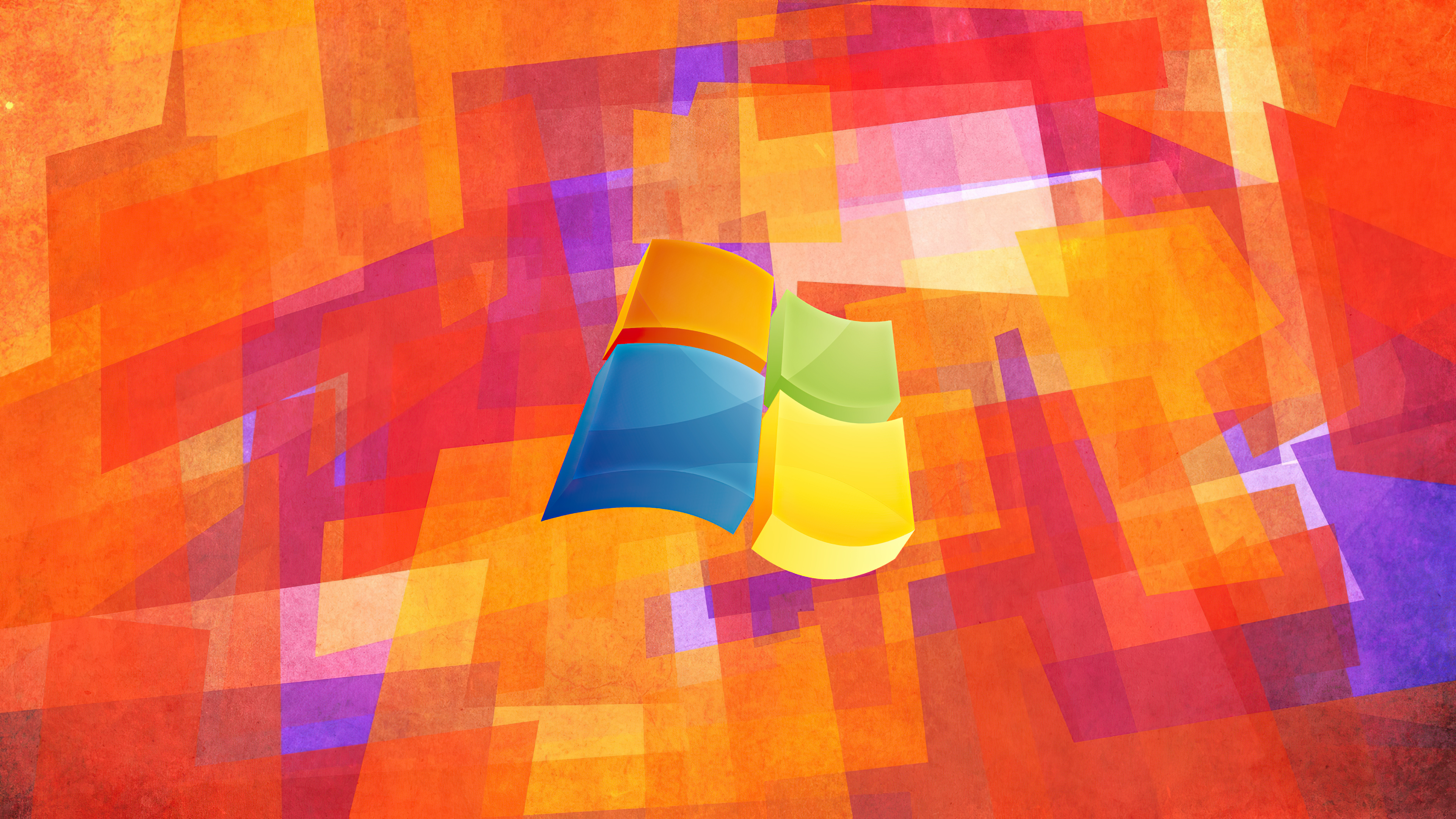 Wallpapers Windows logo hi-tech on the desktop