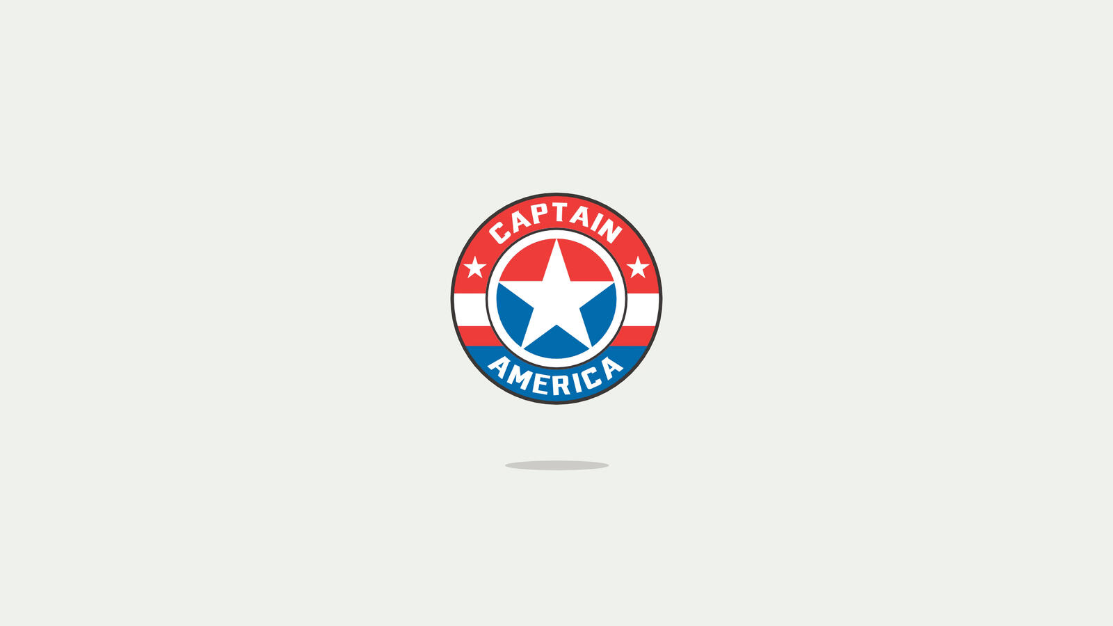 Wallpapers captain america superheroes minimalism on the desktop