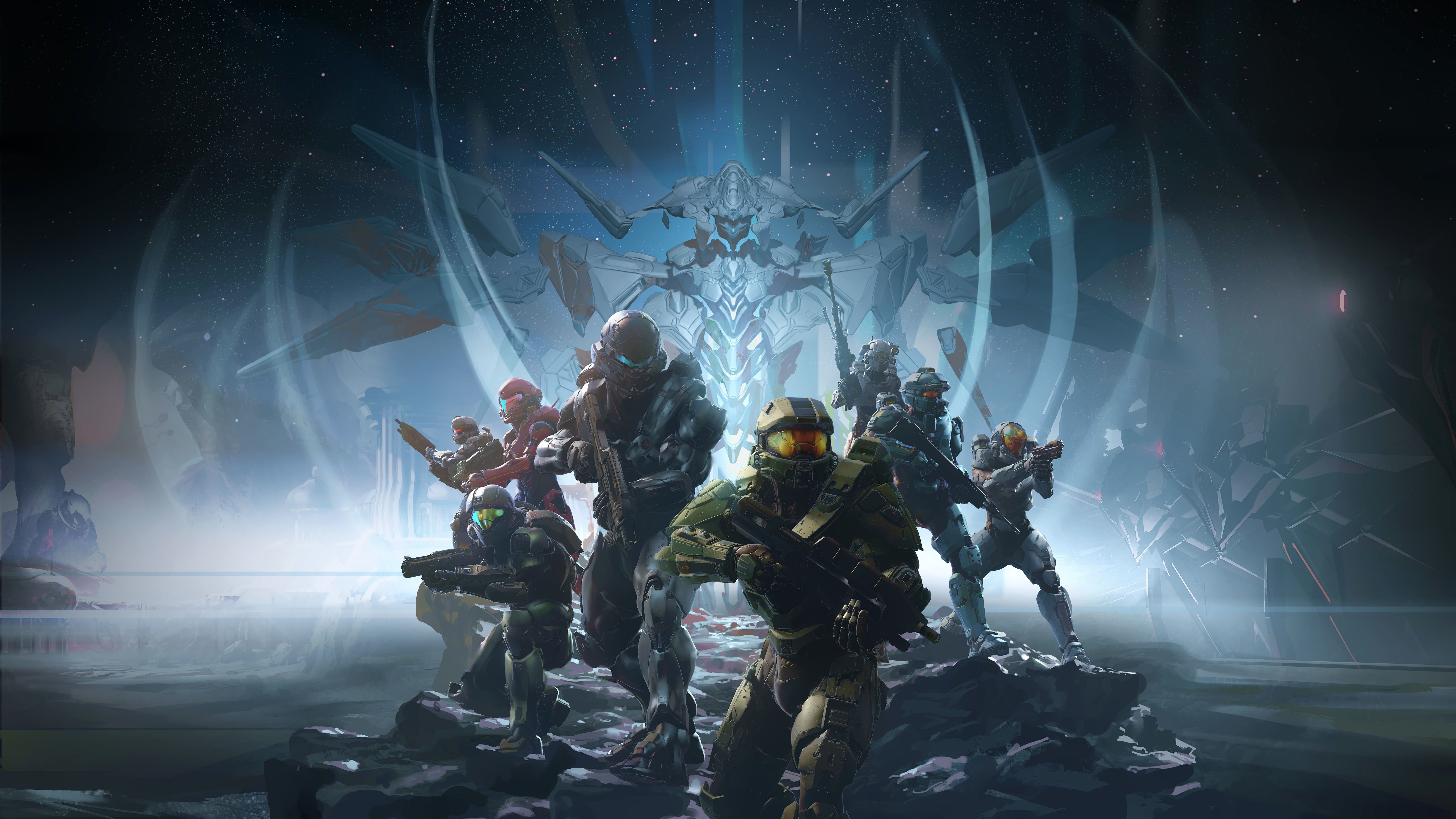Wallpapers xbox games Halo 5 ps games on the desktop
