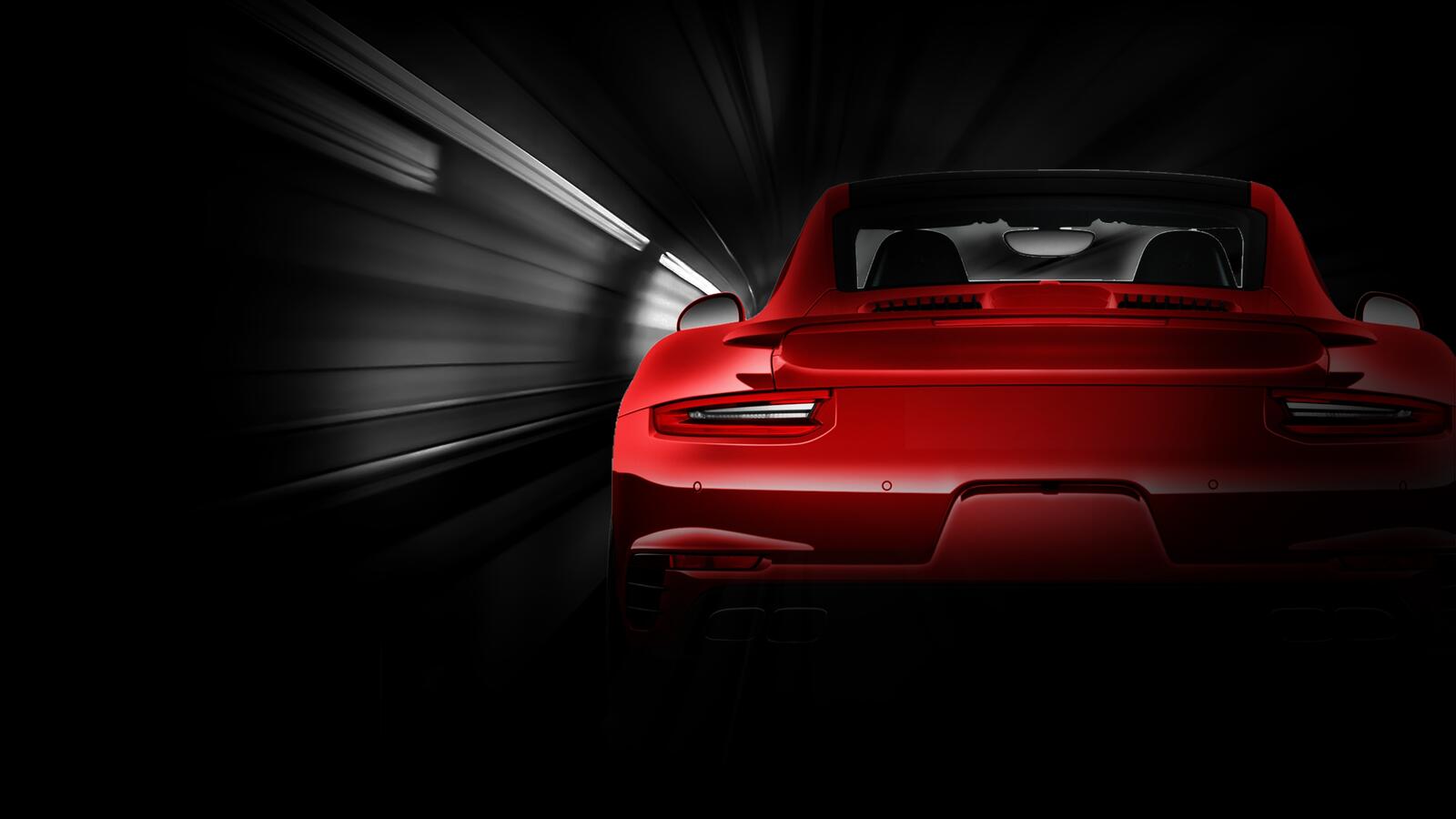 Wallpapers Porsche red supercars on the desktop