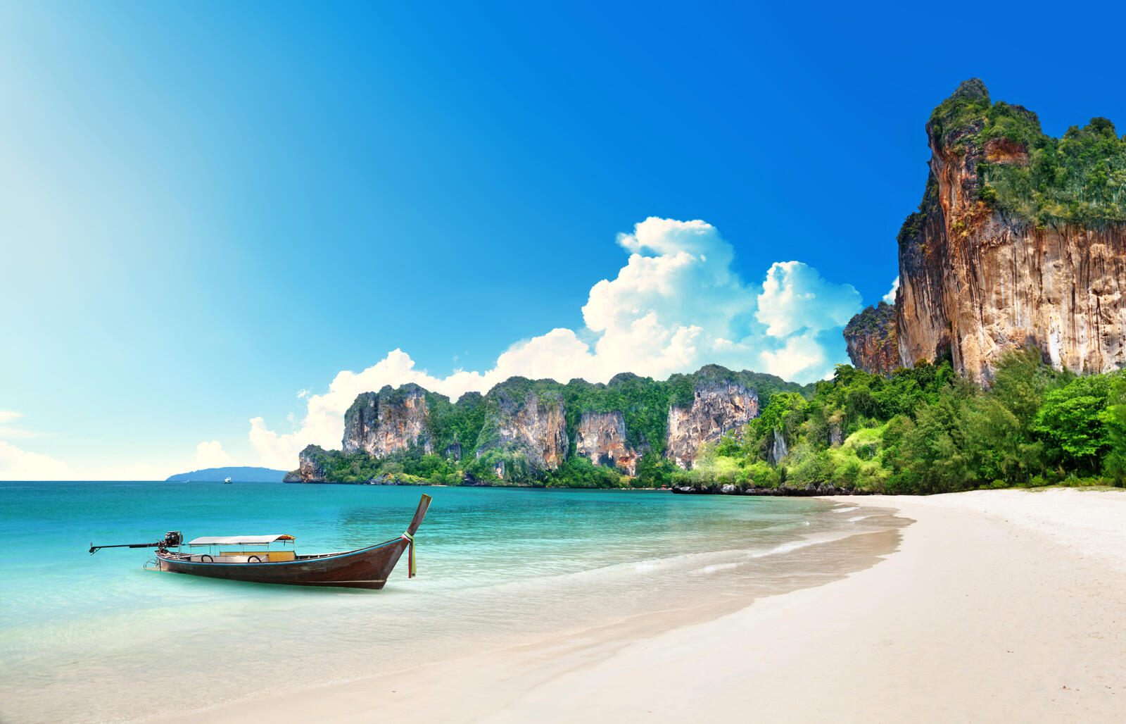 Обои пляж море Таиланд на рабочий стол