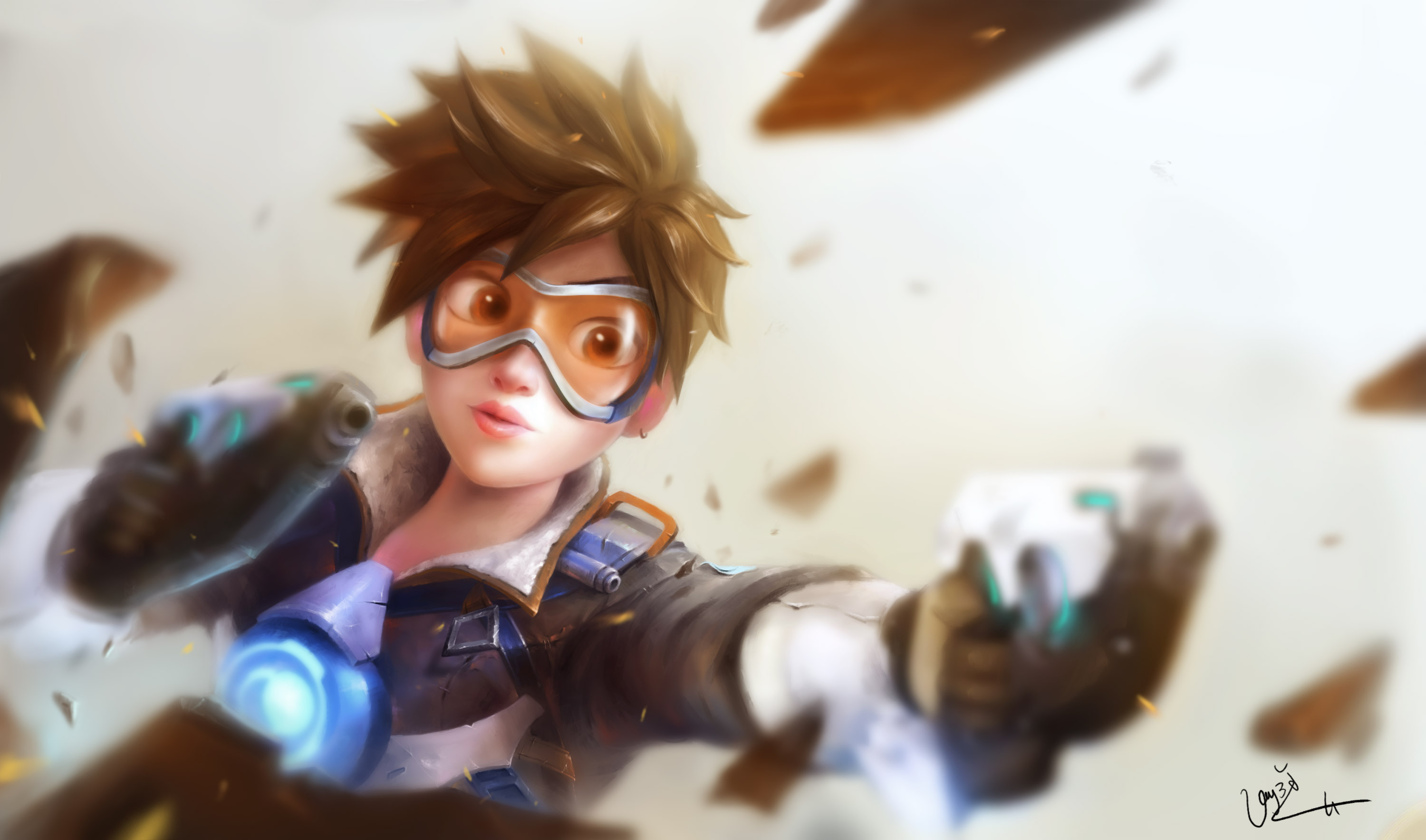 Wallpapers tracer glasses games on the desktop