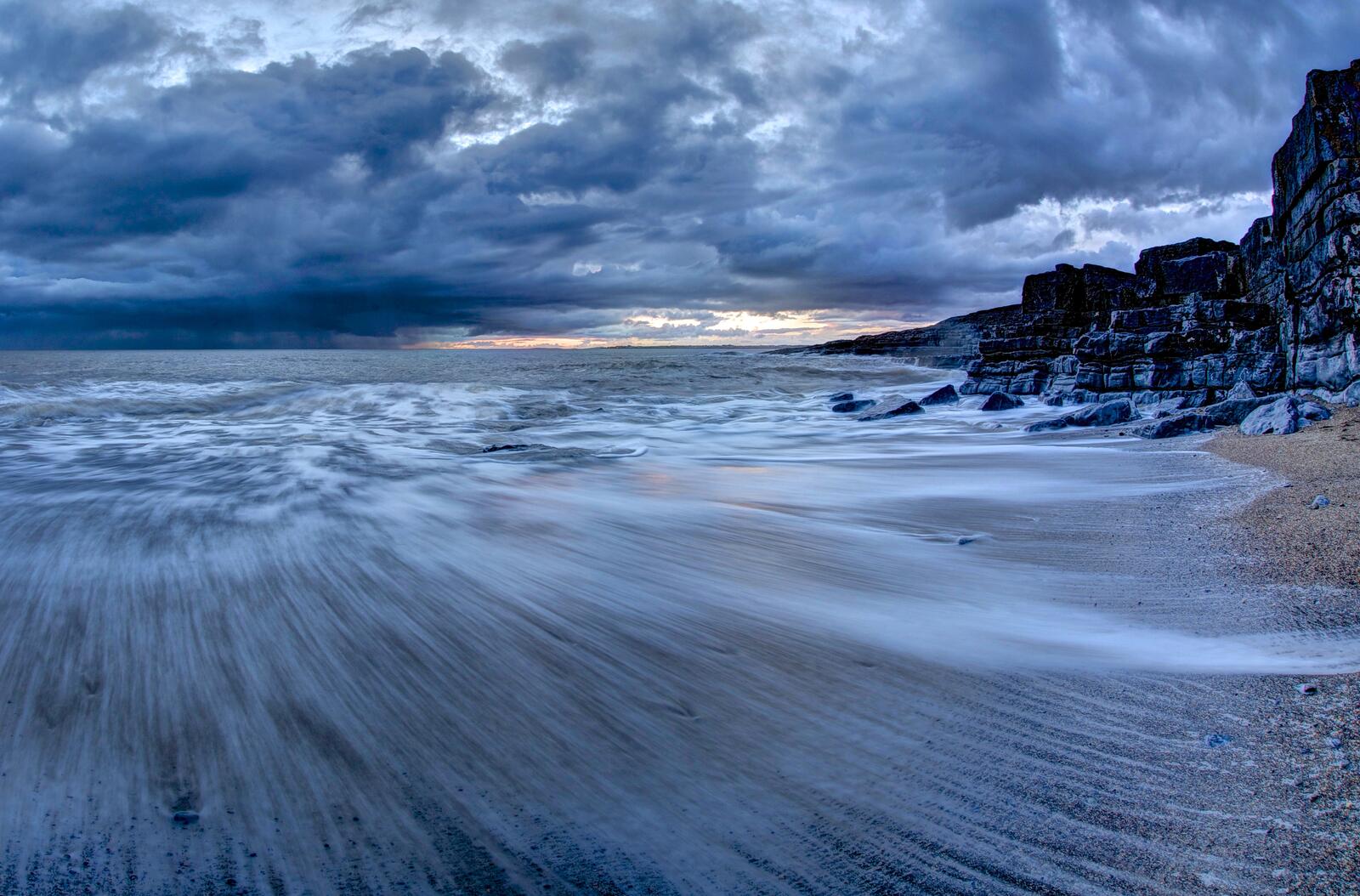 Бесплатное фото Берег моря в Великобритании