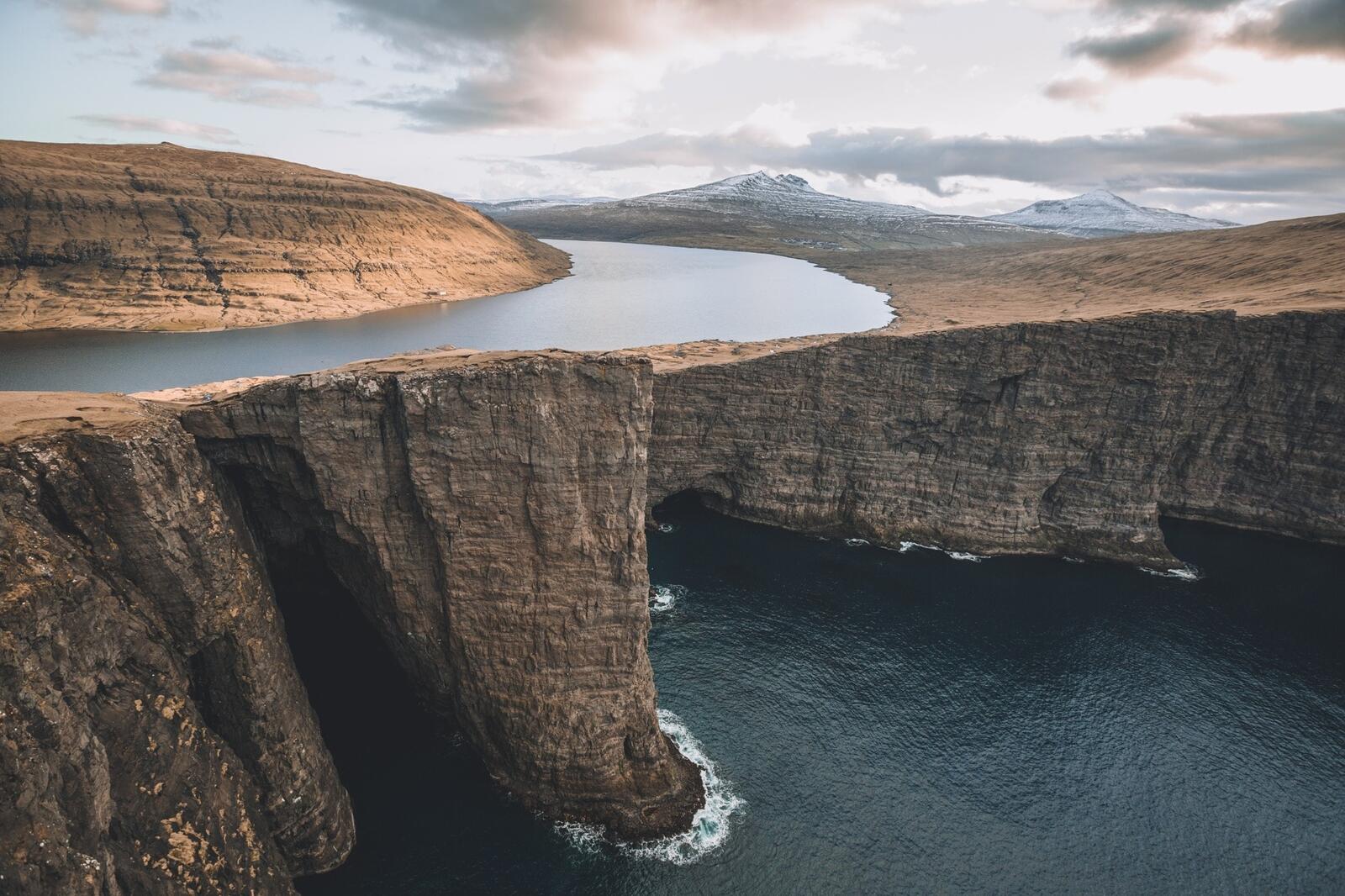 Обои Норвегия фарерские острова скалы на рабочий стол