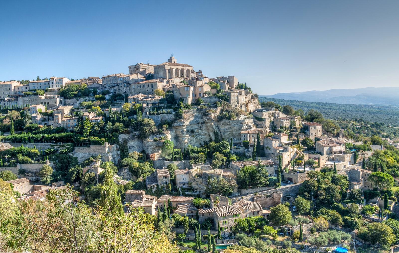 Wallpapers France Provence houses on the desktop