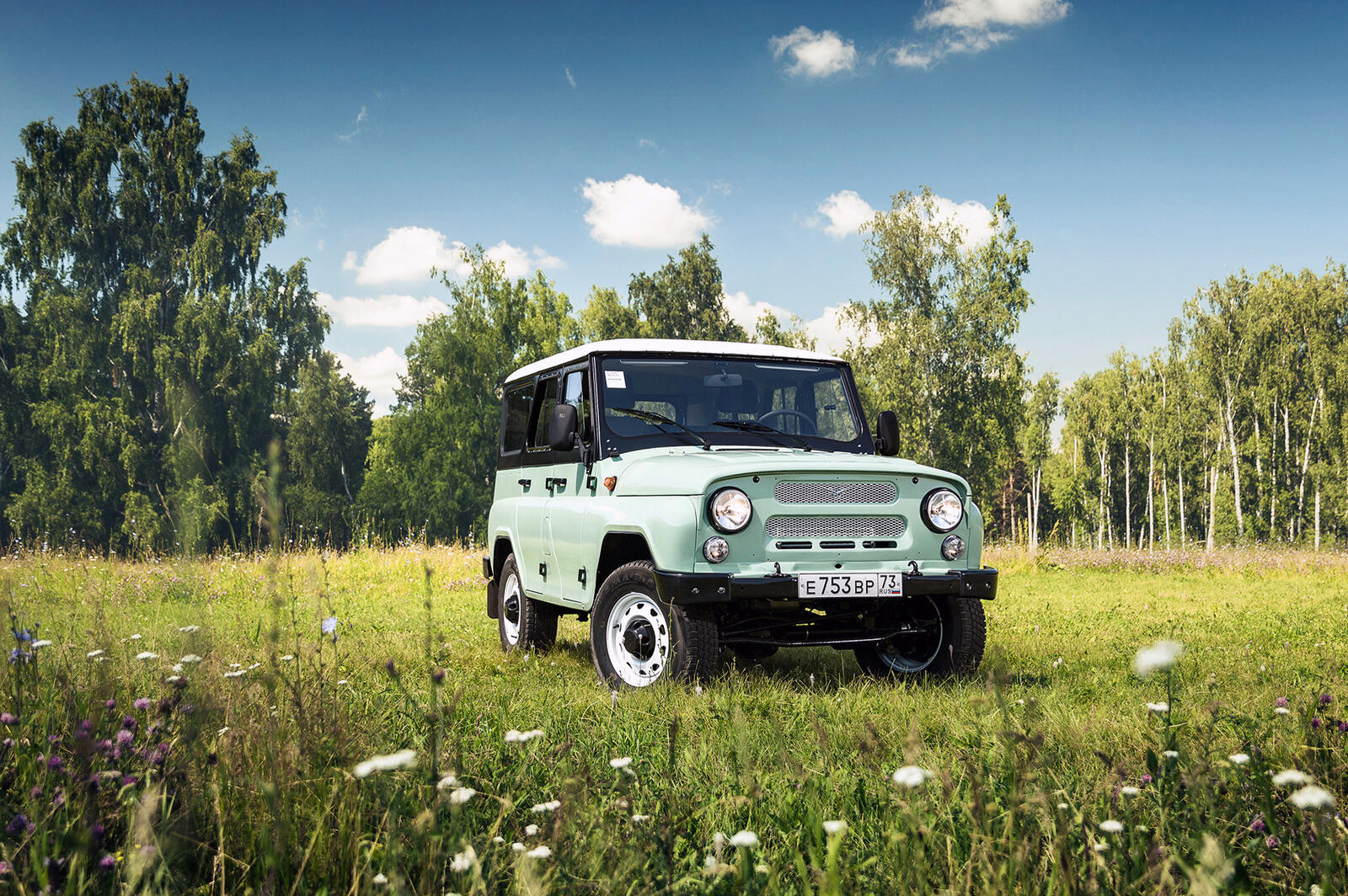 Wallpapers Jeep cars Uaz Hunter on the desktop