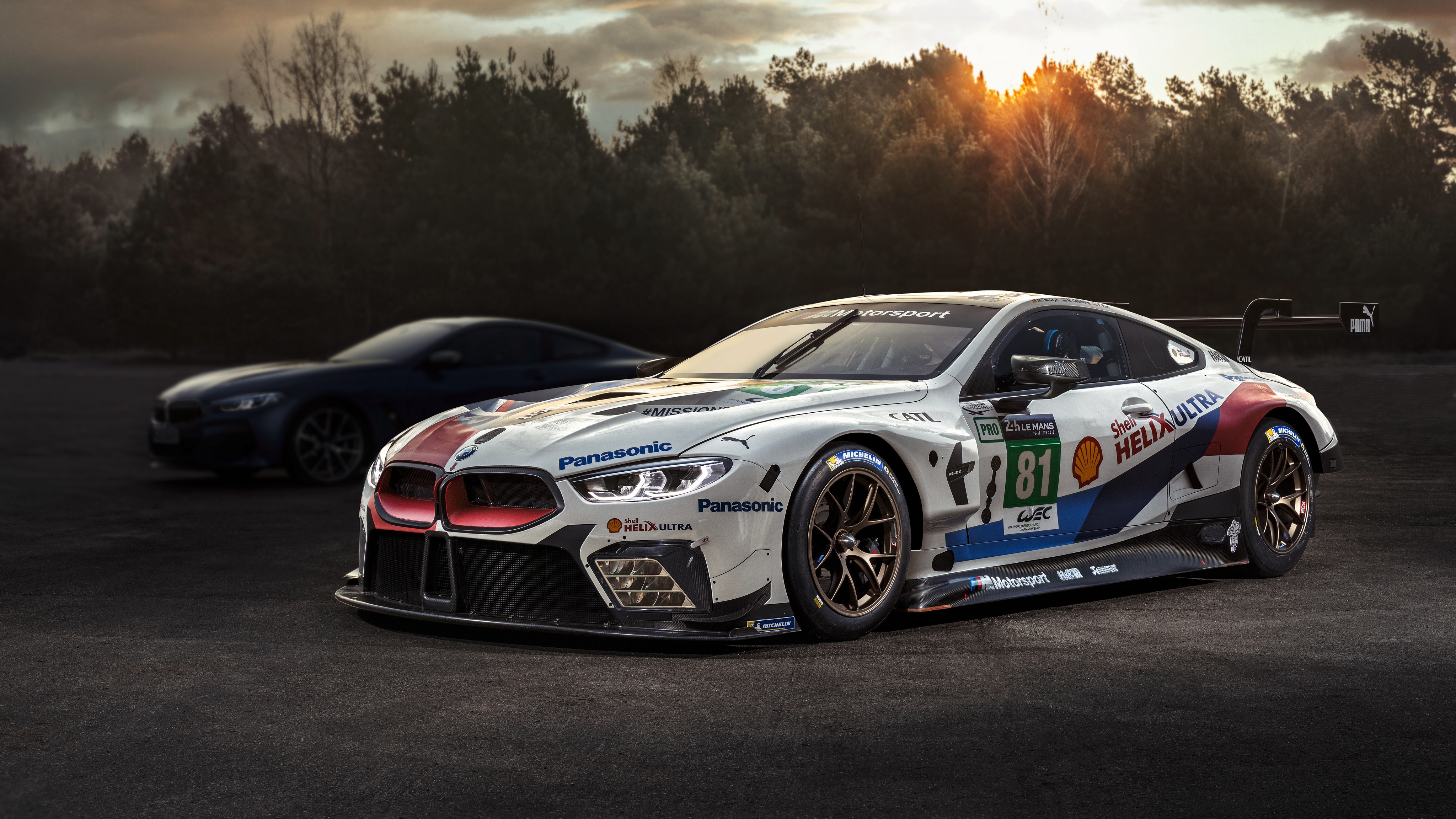 Wallpapers Bmw M8 Bmw M8 Gte 2018 cars on the desktop